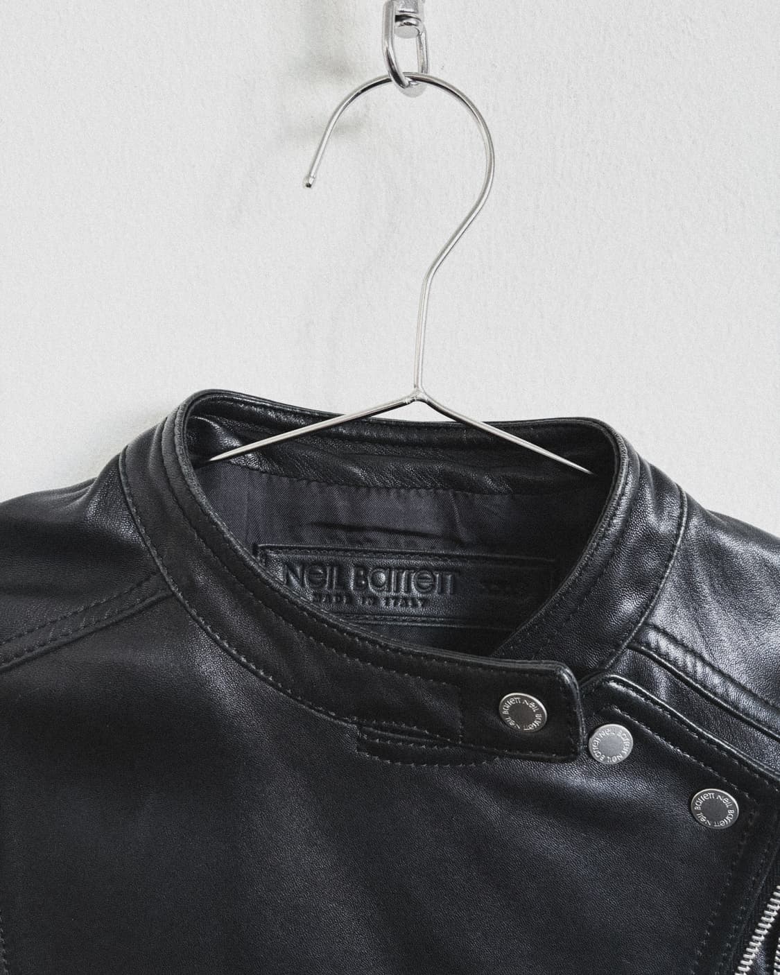 닐바렛 아카이브 사선지퍼 펜싱 라이더자켓 상품이미지7