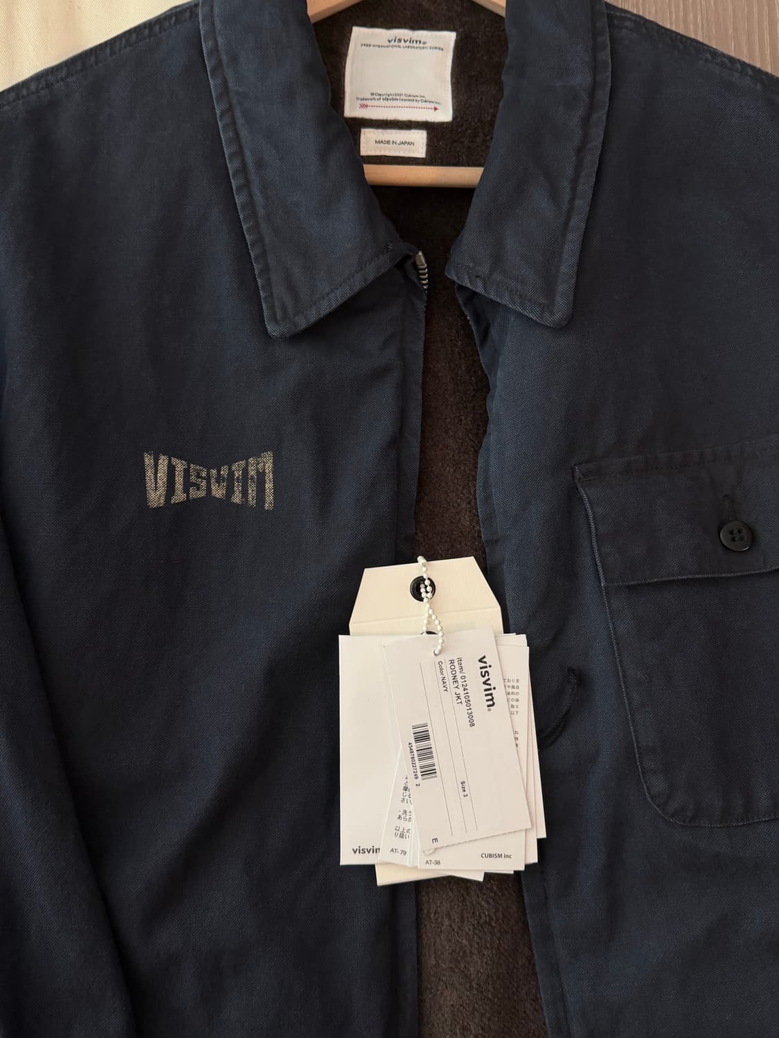 Visvim 24ss 비즈빔 로드니 네이비 3 상품이미지2