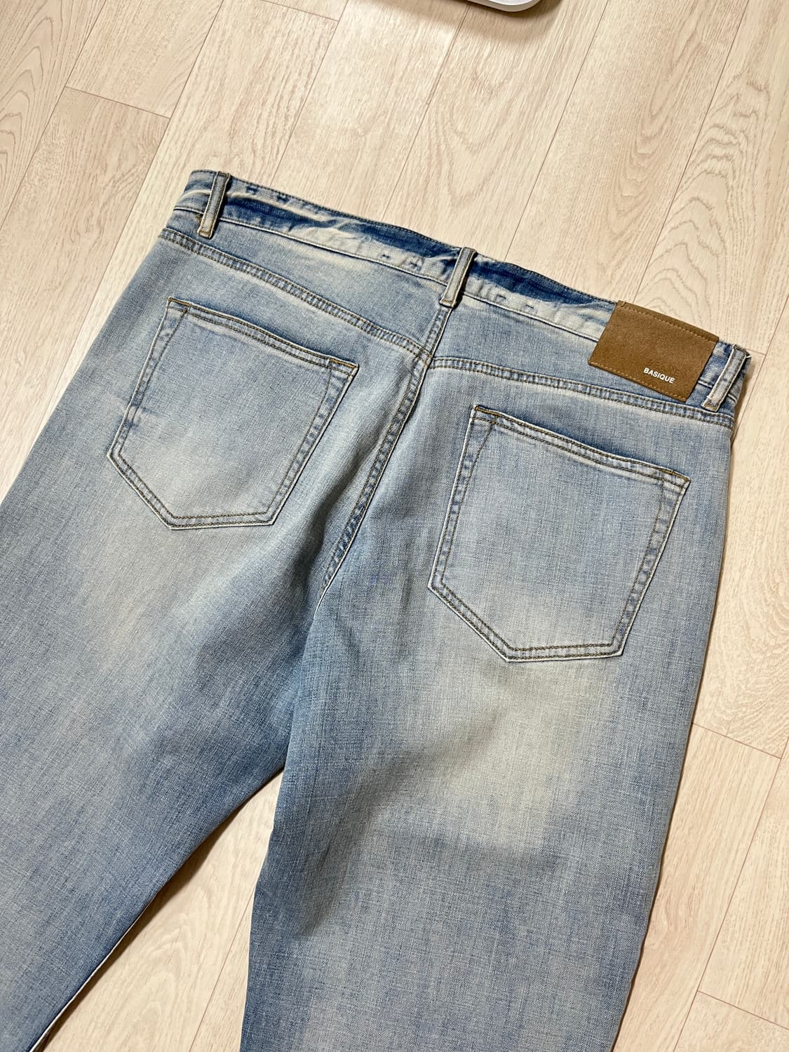 [3] 비이커 데님 연청 상품이미지6