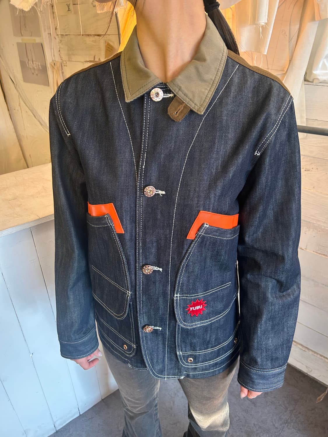 FUBU 데님자켓 상품이미지2