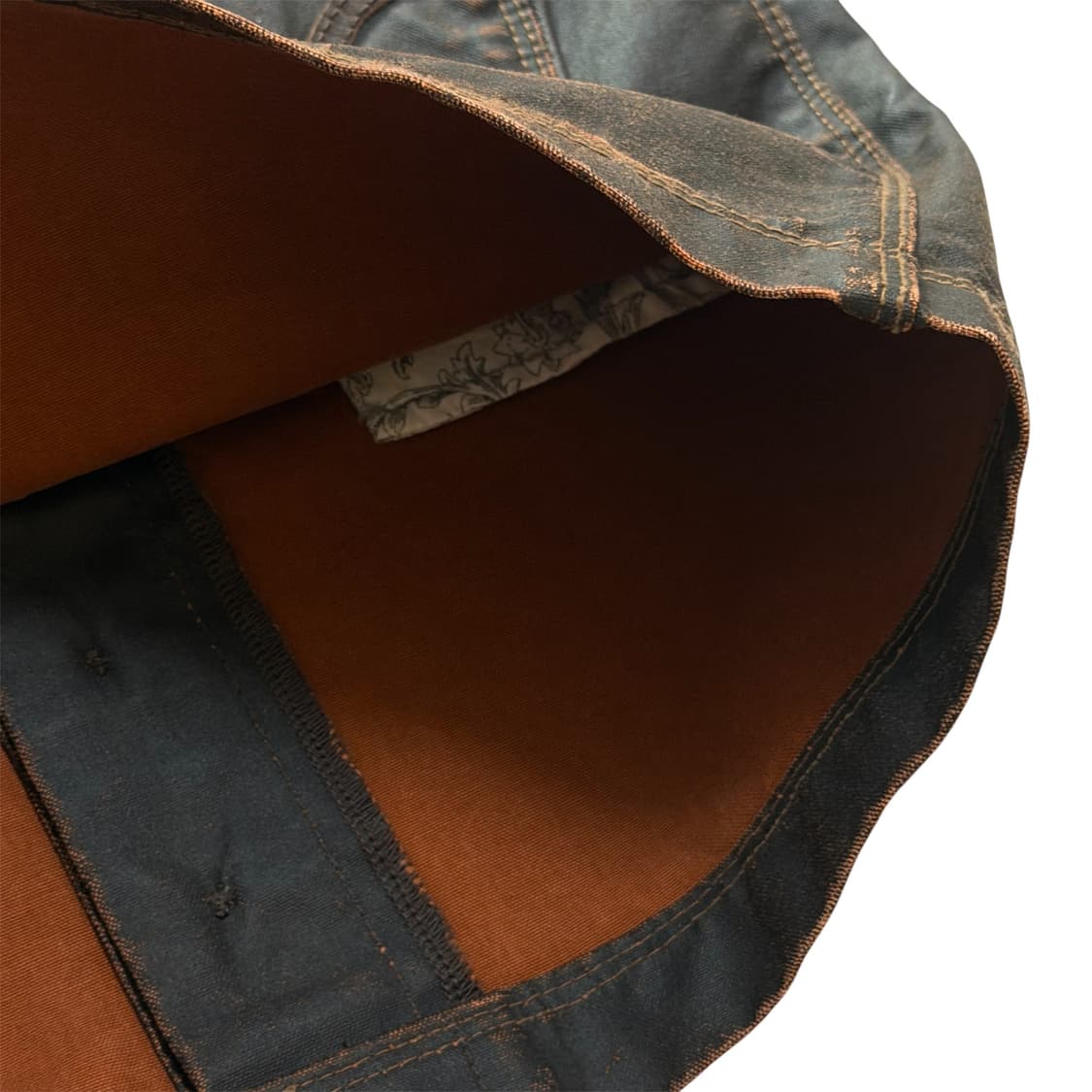 00s Levi's 락시크무드 코팅 버튼 스커트 상품이미지8