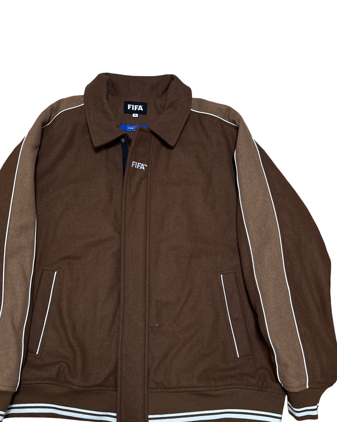 FIFA 다크브라운 울 블루종 자켓 상품이미지3