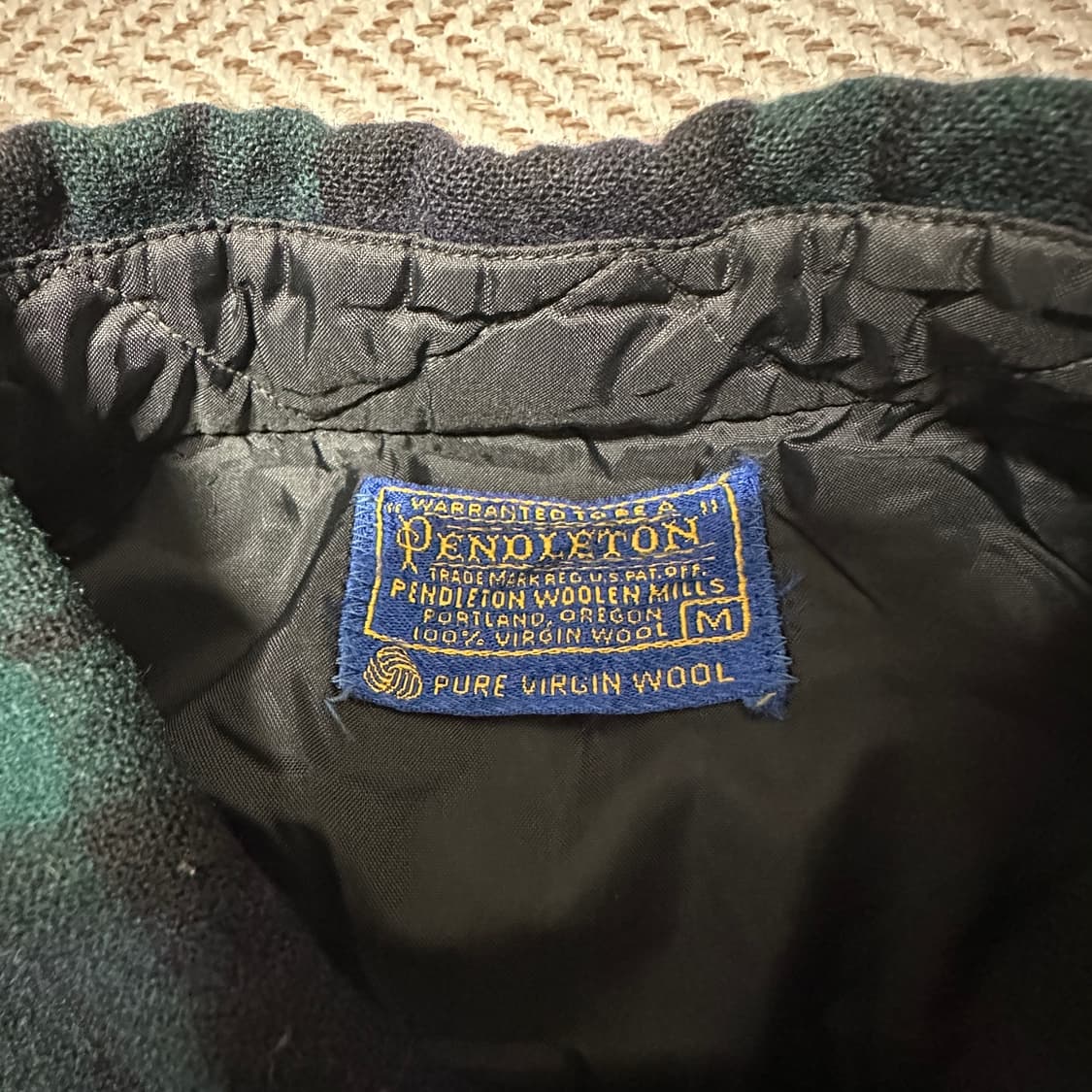 PENDLETON wool check shirt 상품이미지3