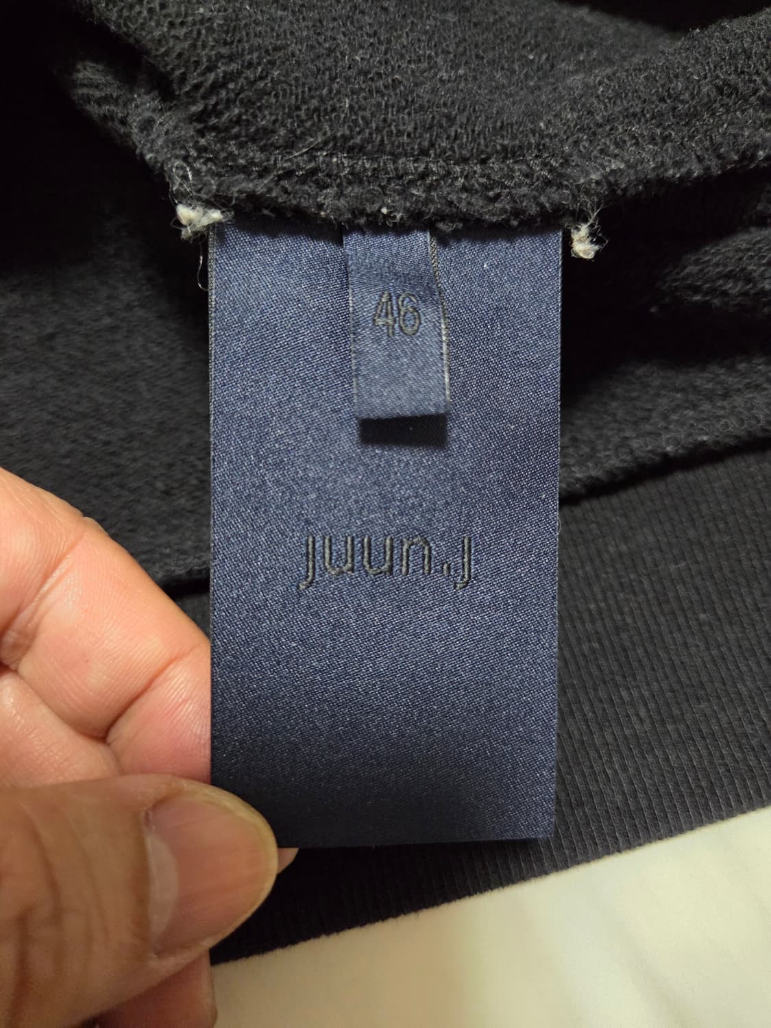 준지 빅로고 블랙 맨투맨 상품이미지8