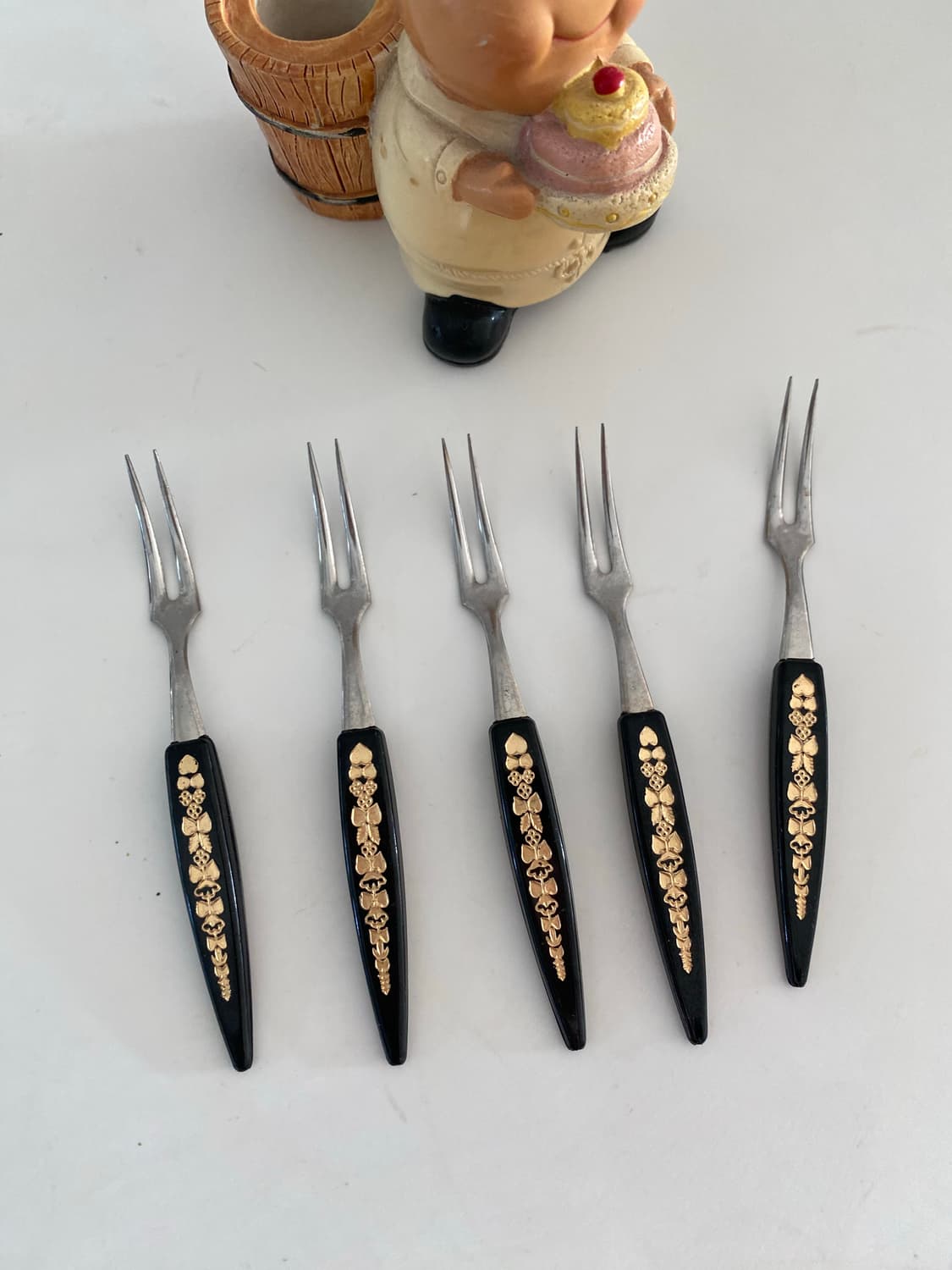 빈티지 과일 포크 5인 세트 상품이미지2