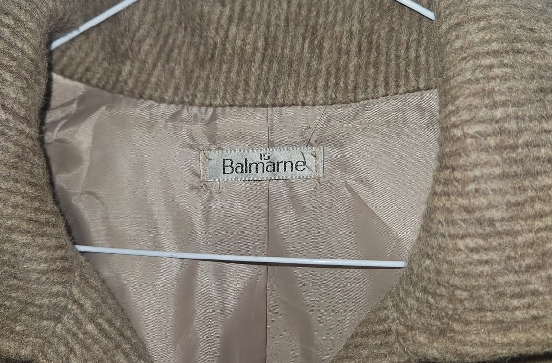 BALMARNE 밀크브라운 울 코트 자켓  상품이미지3