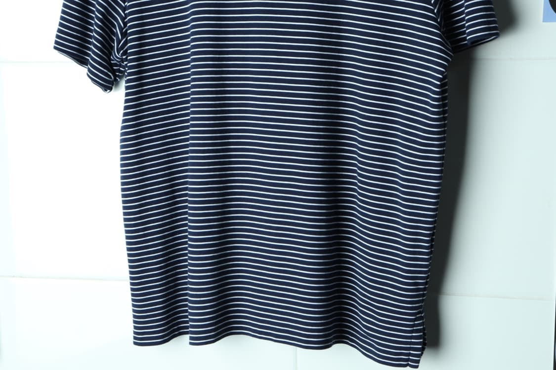 (L-XL) 폴로 랄프로렌 반팔 카라 티셔츠 USA 네이비-H32905 상품이미지4