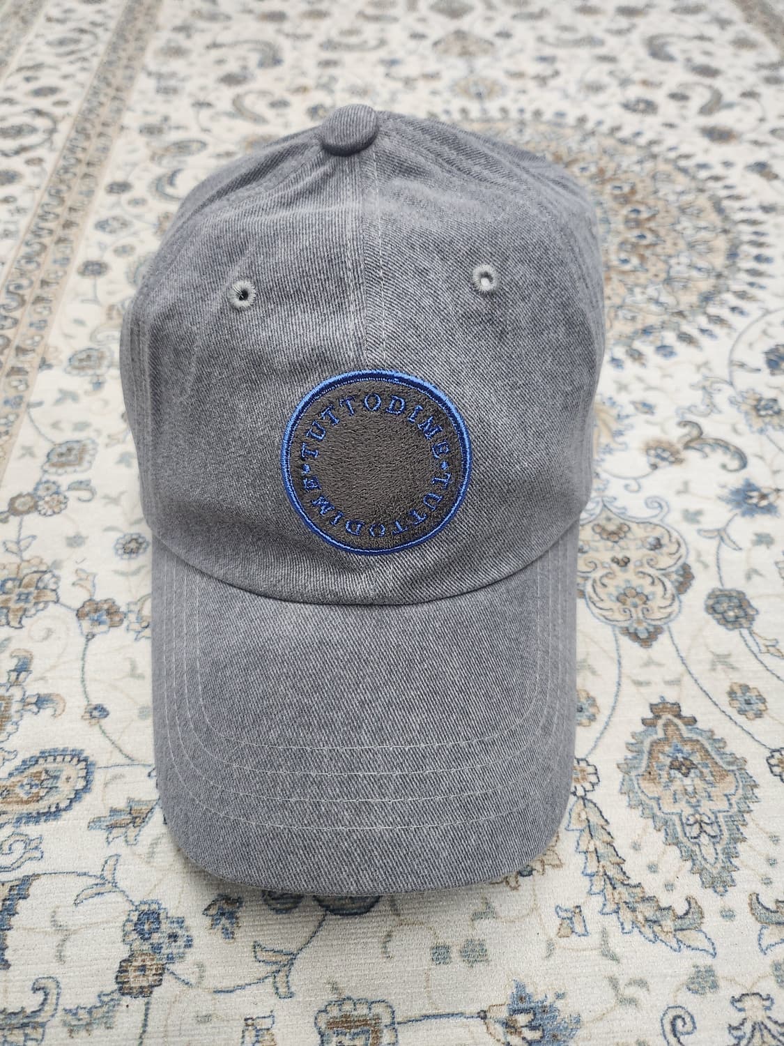 (새상품) 투또디메 피그먼트 스웨이드 패치 볼캡 상품이미지2