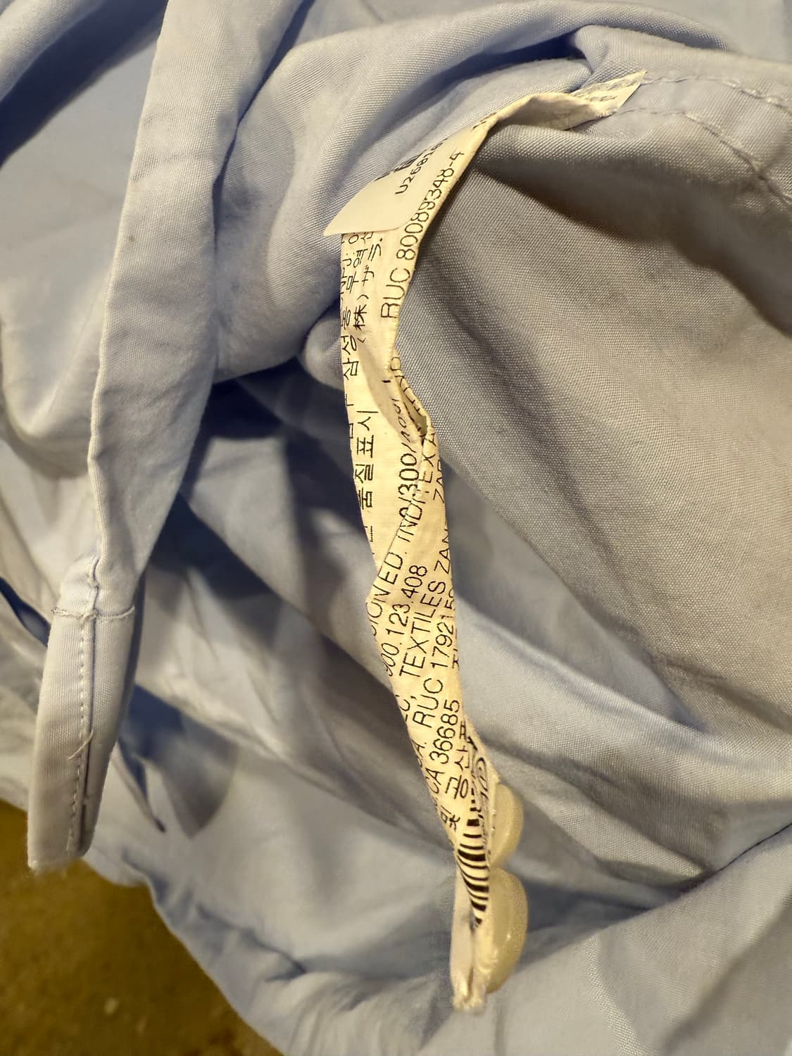 자라 스카이 셔츠 상품이미지3