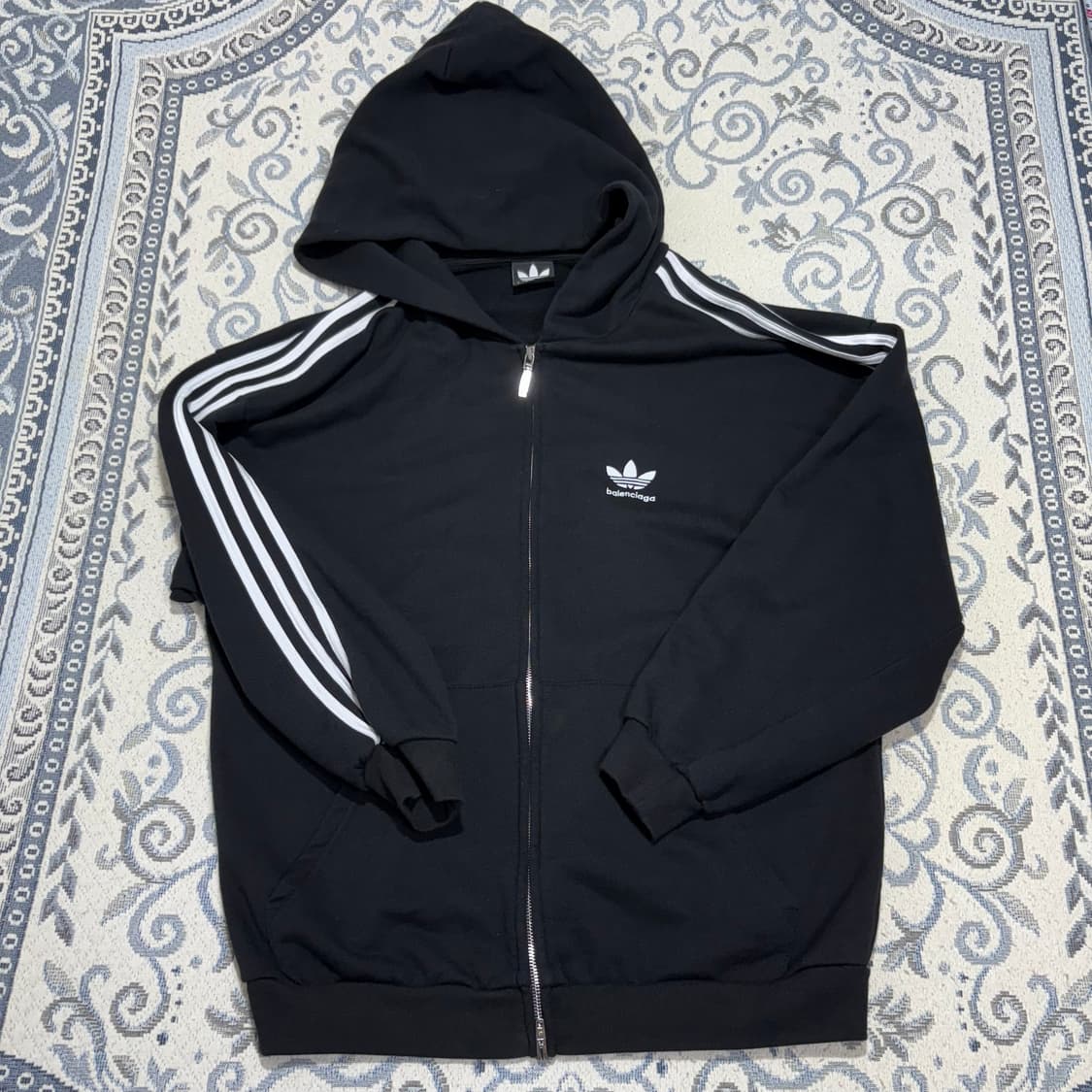 Balenciaga × Adidas 후드 집업 상품이미지1