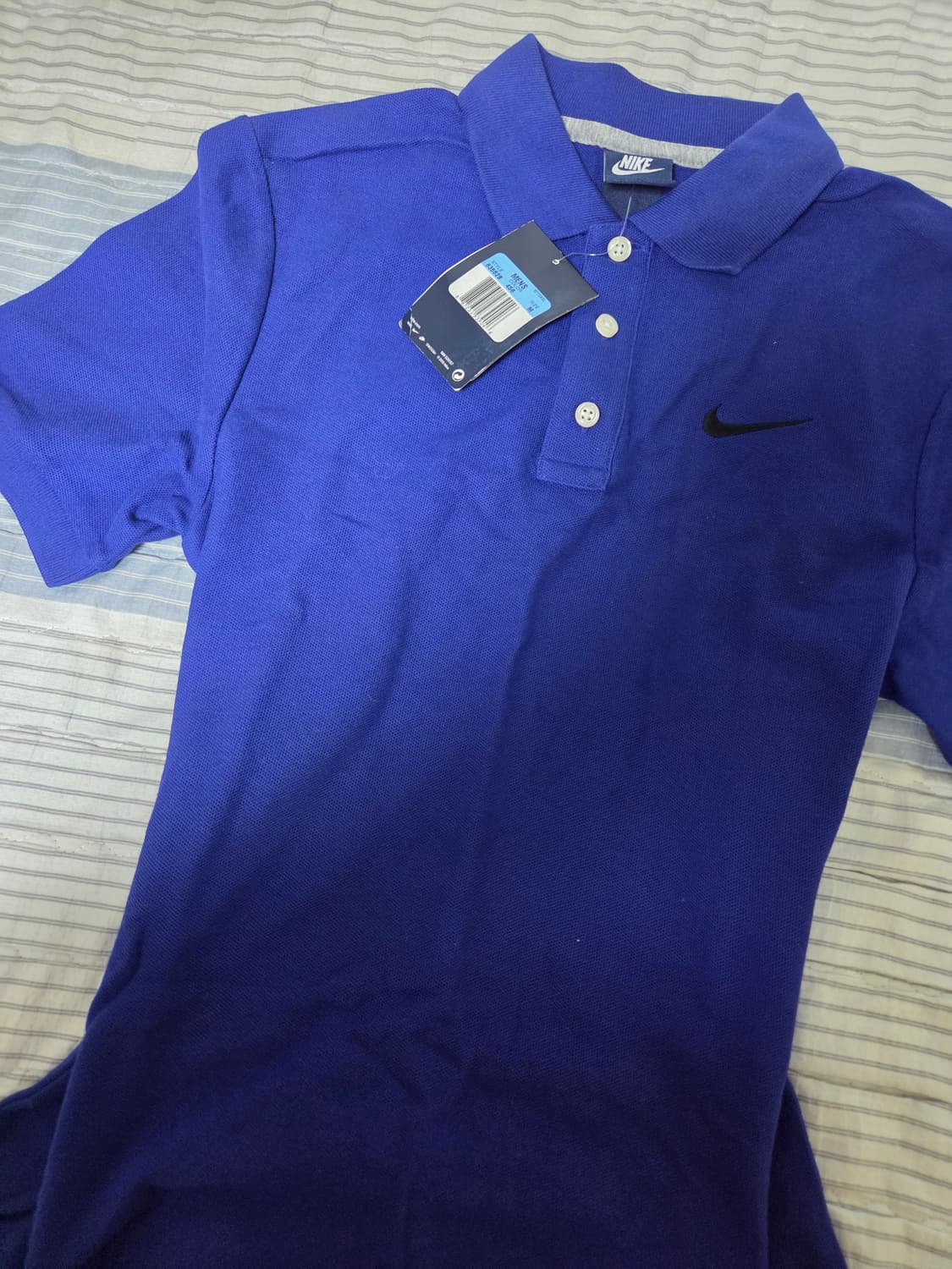 나이키 새상품 블루 pk티 상품이미지3