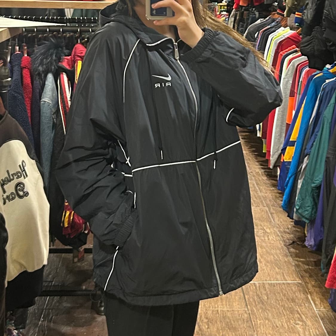 [HI] 나이키 nike 바람막이 블랙 상품이미지4