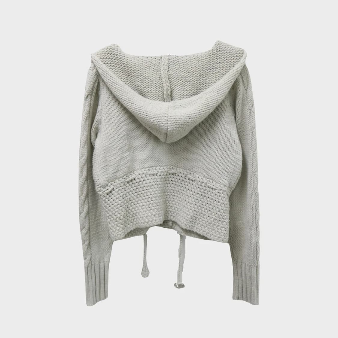 RAY BEAMS 울 니트 후드 가디건 63725 상품이미지2