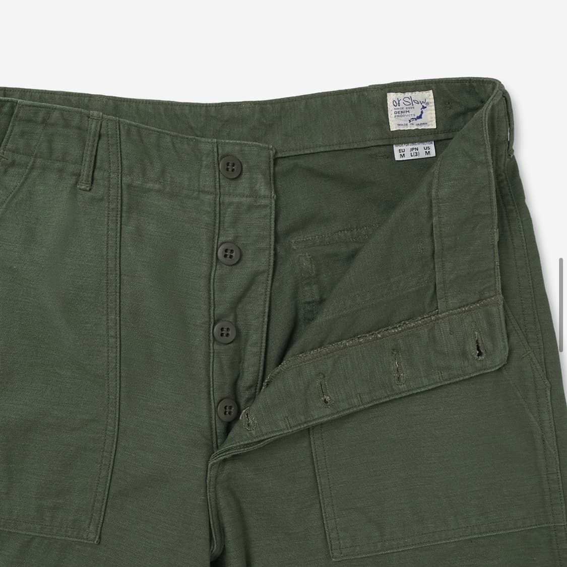 오어슬로우 퍼티그 팬츠 레귤러핏 3사이즈 상품이미지1