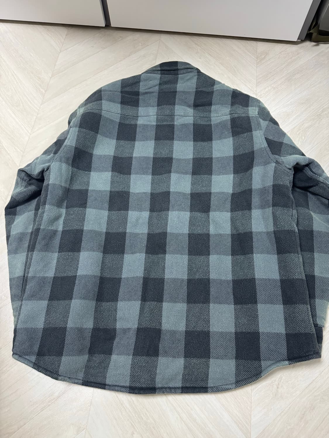 스투시 쉐르파 라인드 버팔로 플레이드 셔츠 상품이미지2