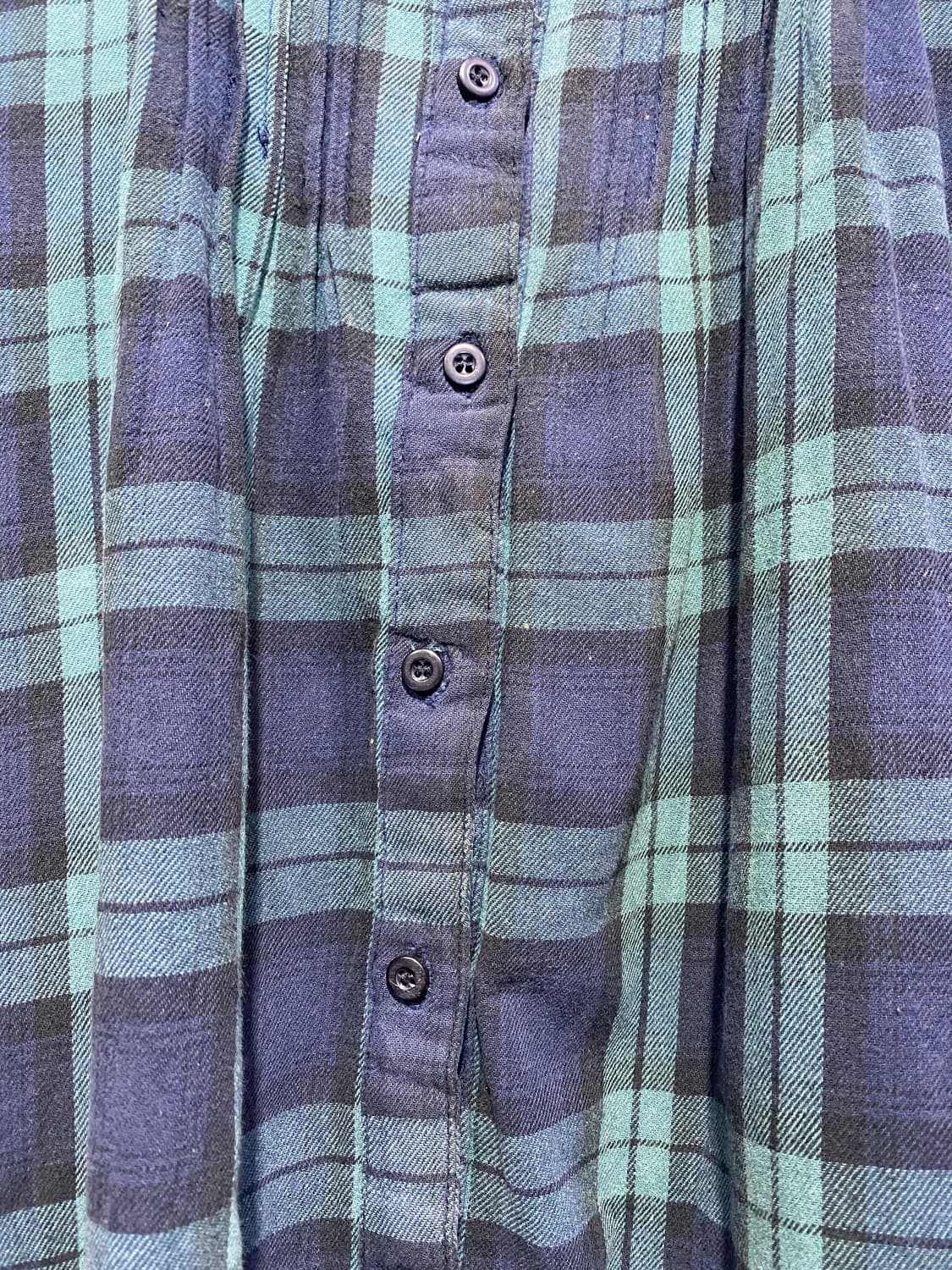 Lee prest 셔링 디테일 체크셔츠 상품이미지6