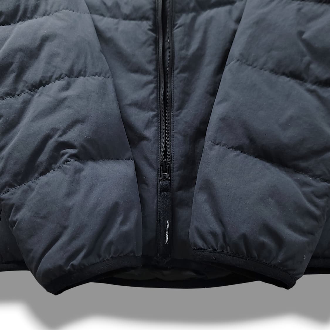 [100] 내셔널지오그래픽 블랙 경량 패딩 자켓 상품이미지8