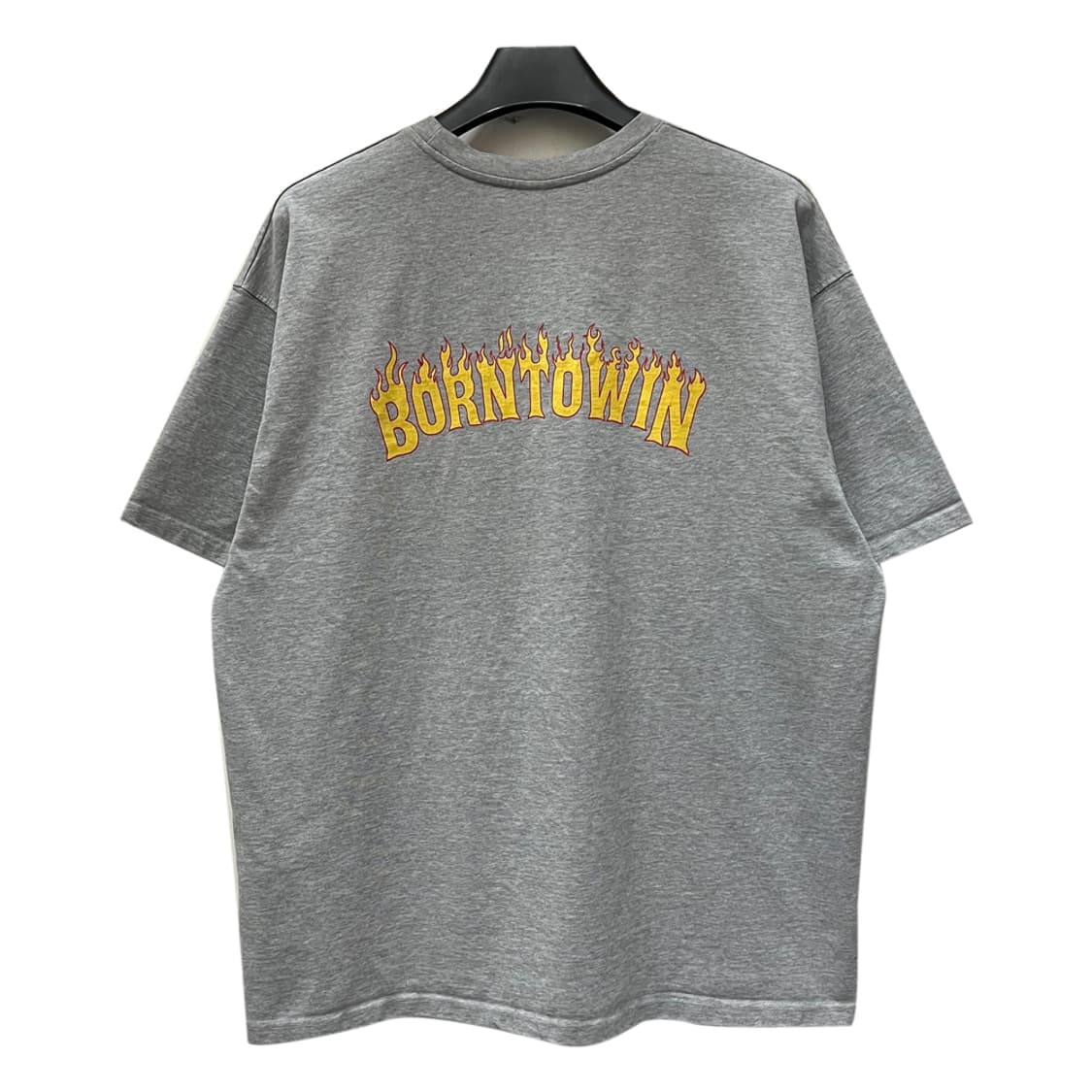 본투윈 플레임 백로고 반팔티 XL~2XL 상품이미지3