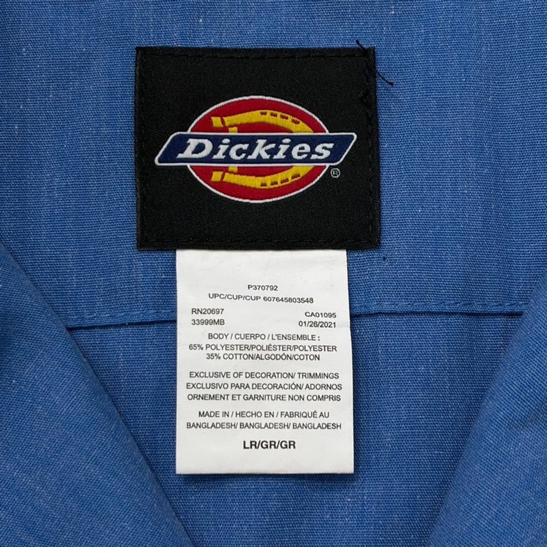 디키즈 워크 점프 수트 v2851 상품이미지7