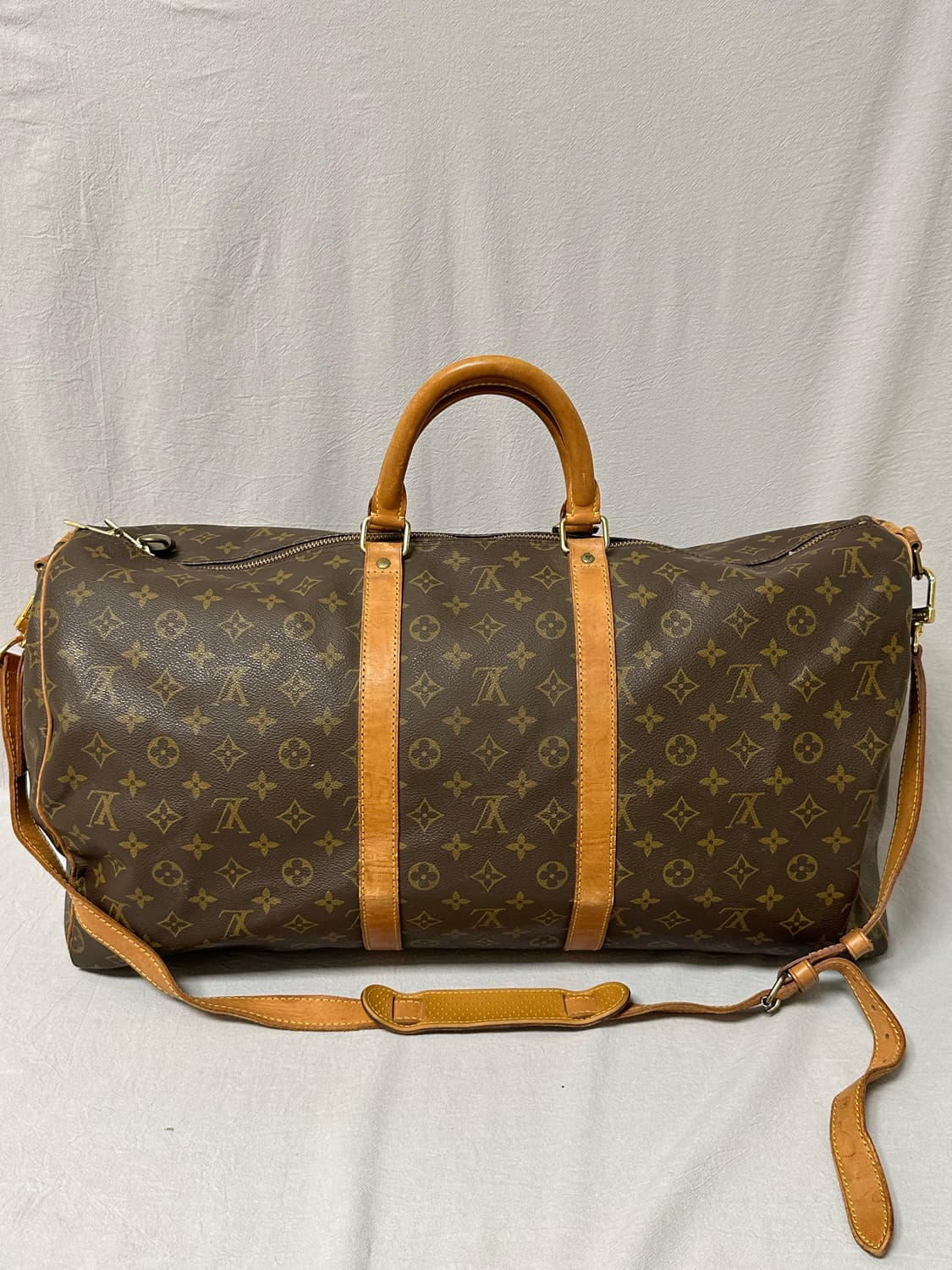 루이비통 모노그램 여행용 보스턴백 키폴 55 반둘리에 상품이미지1