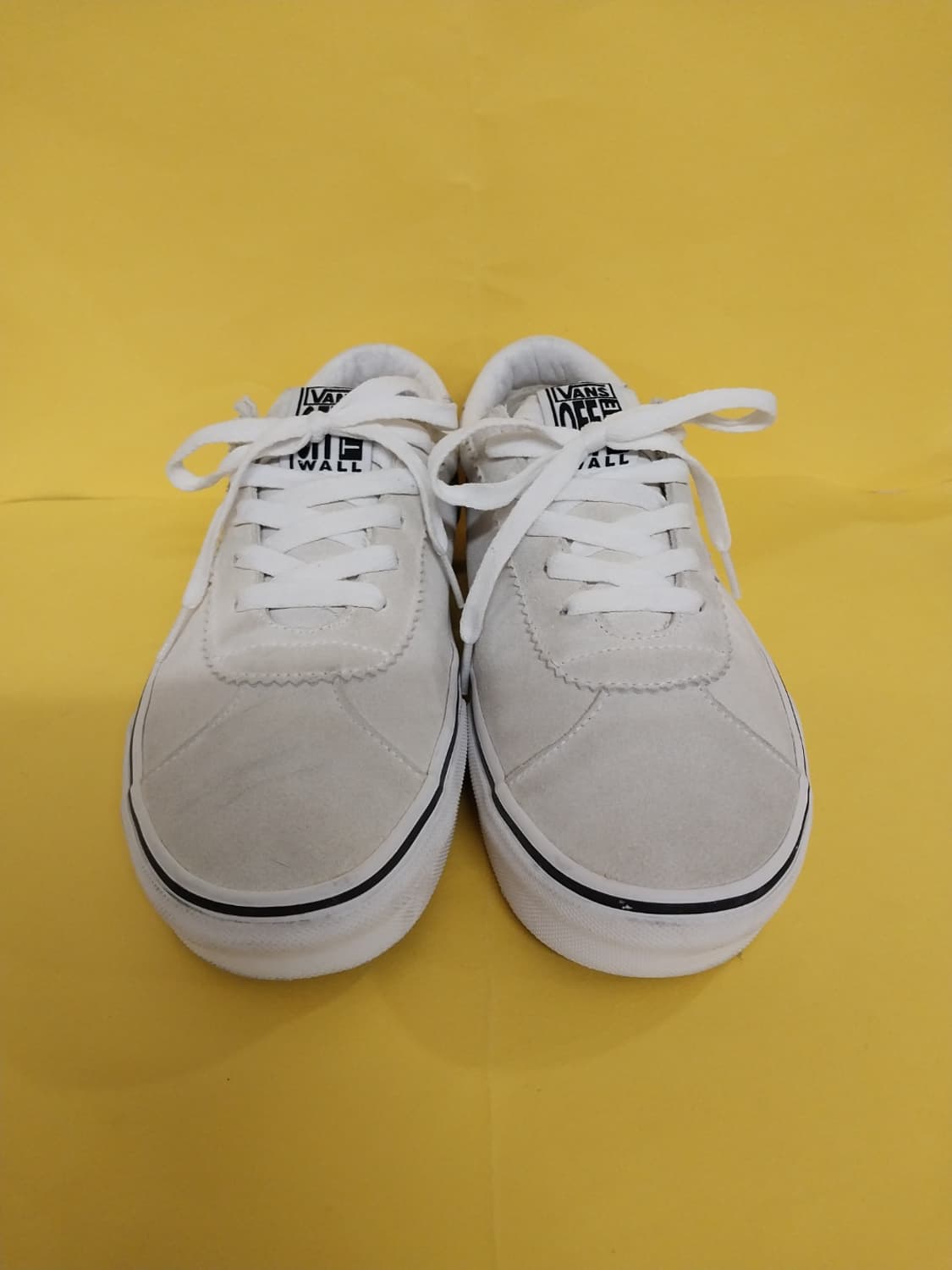 남성 반스 스포츠 스웨이드 아이보리 스니커즈, 운동화 (275) 상품이미지2