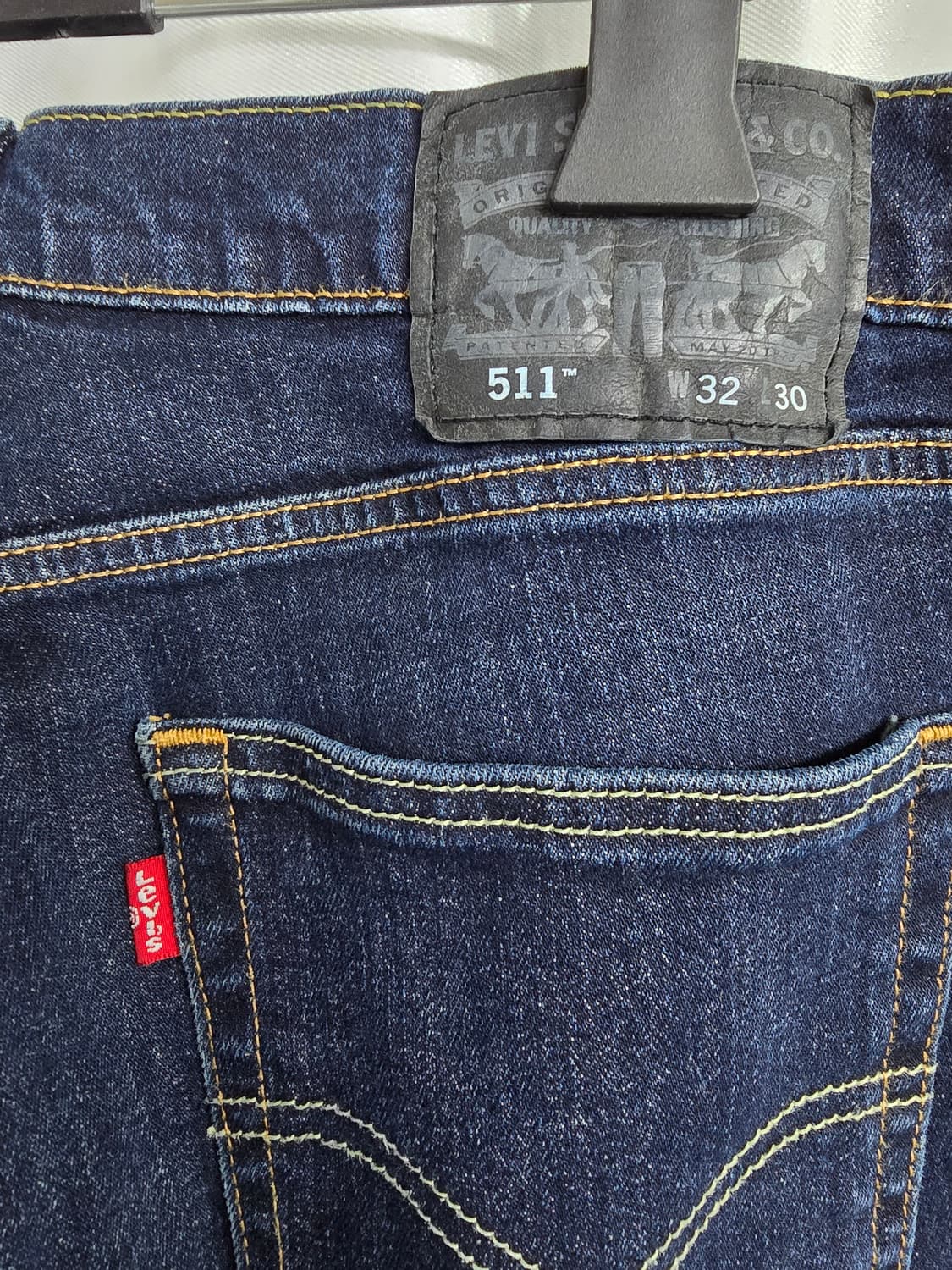 리바이스 511청바지 진청 데님 (1715) 상품이미지3