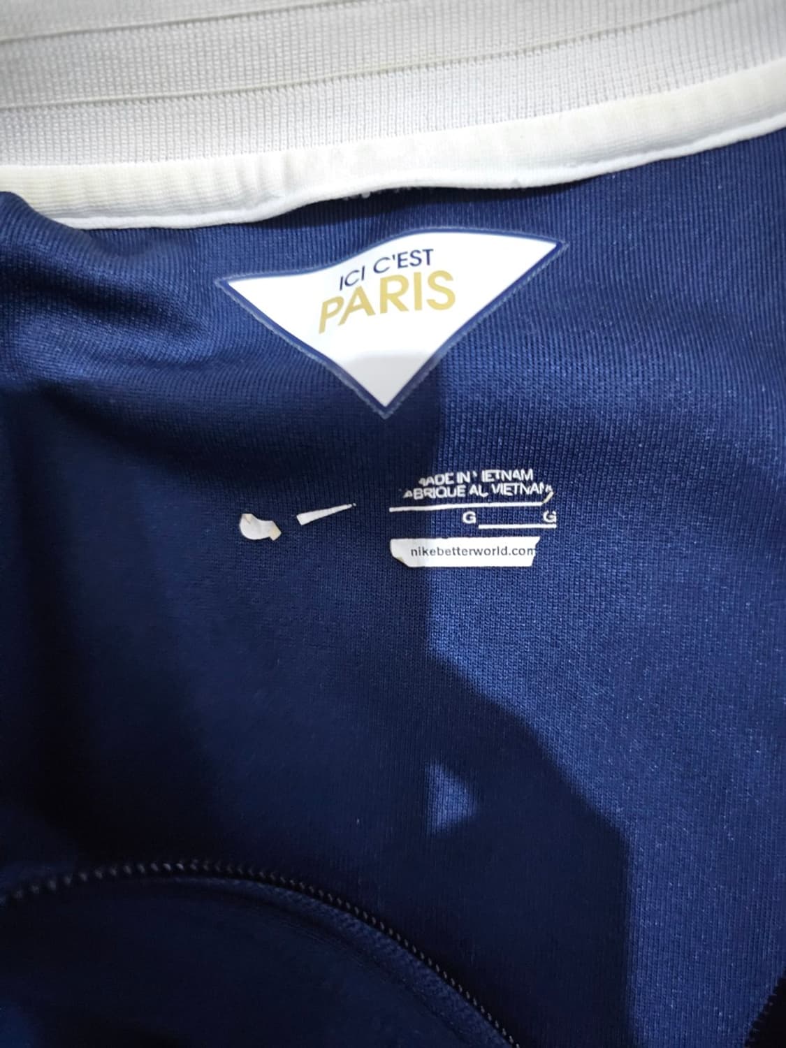 나이키 PSG 파리생제르망 유니폼 트랙탑 져지집업 100 / L 상품이미지5