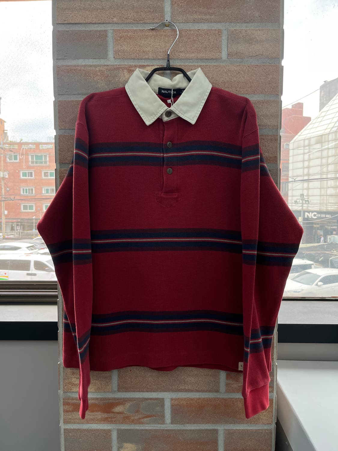 노티카 카라 긴팔 티셔츠 상품이미지6