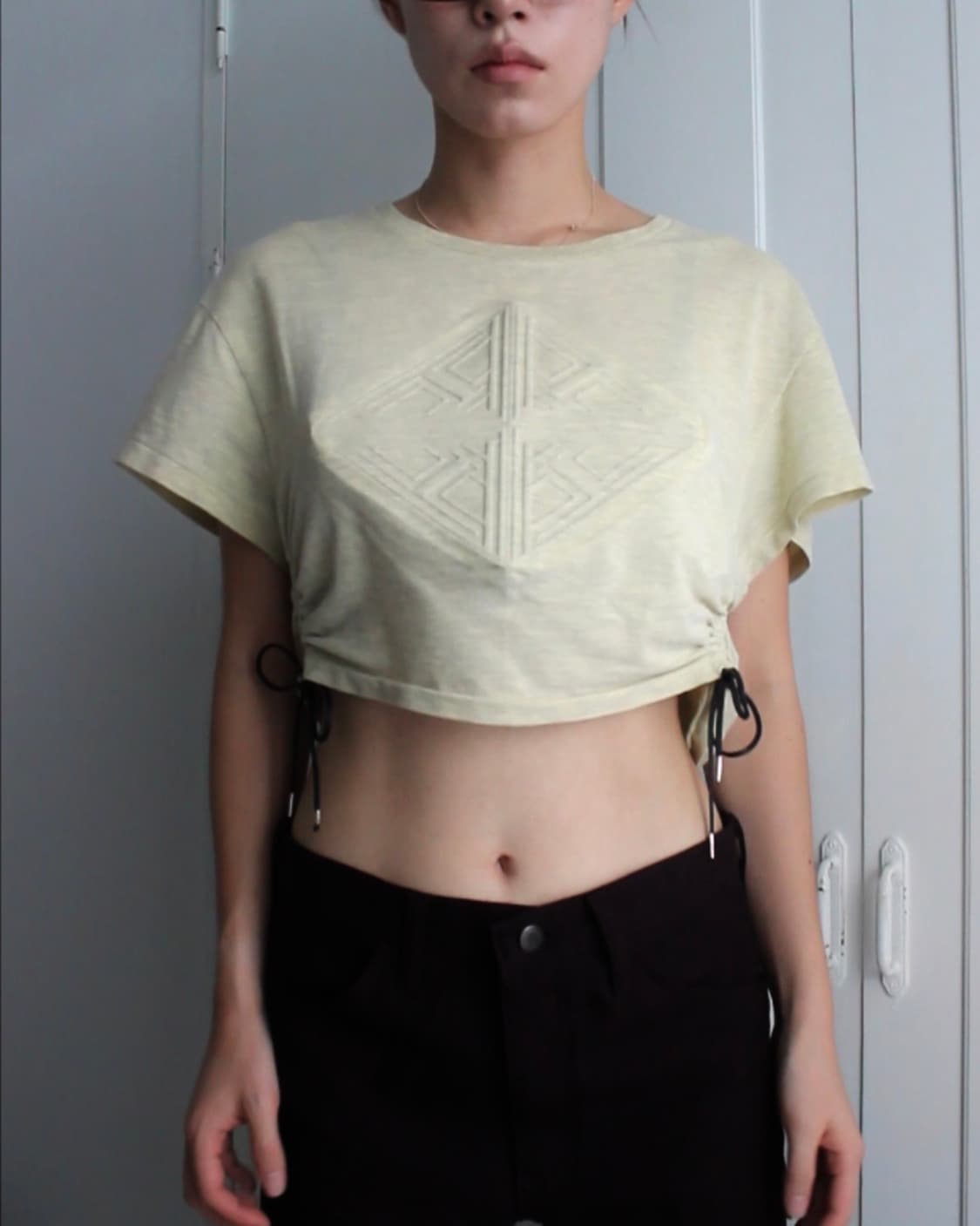 Toga pulla side shirring crop top 상품이미지7