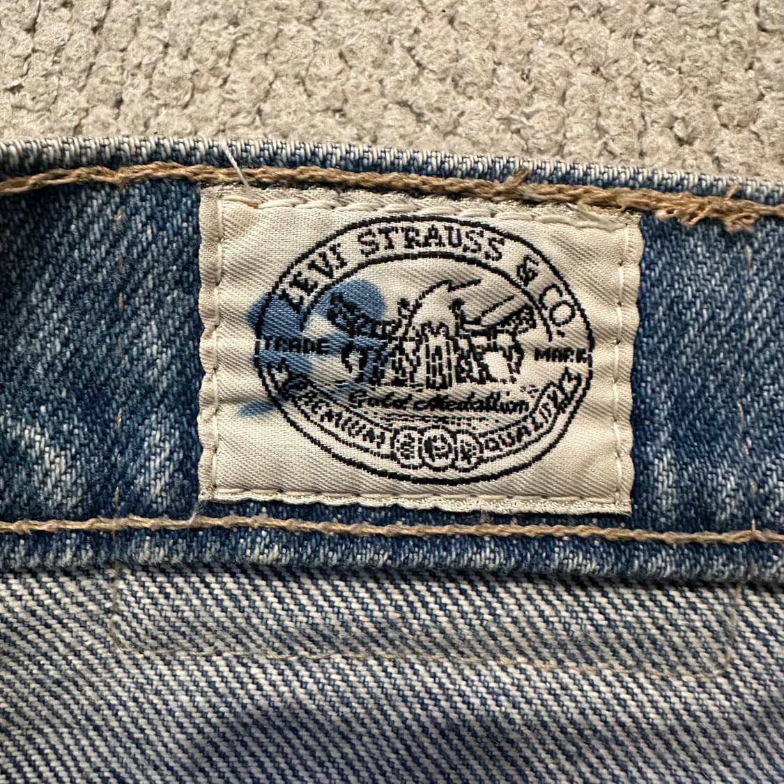 90s USA 극초기 리바이스 실버탭 상품이미지4