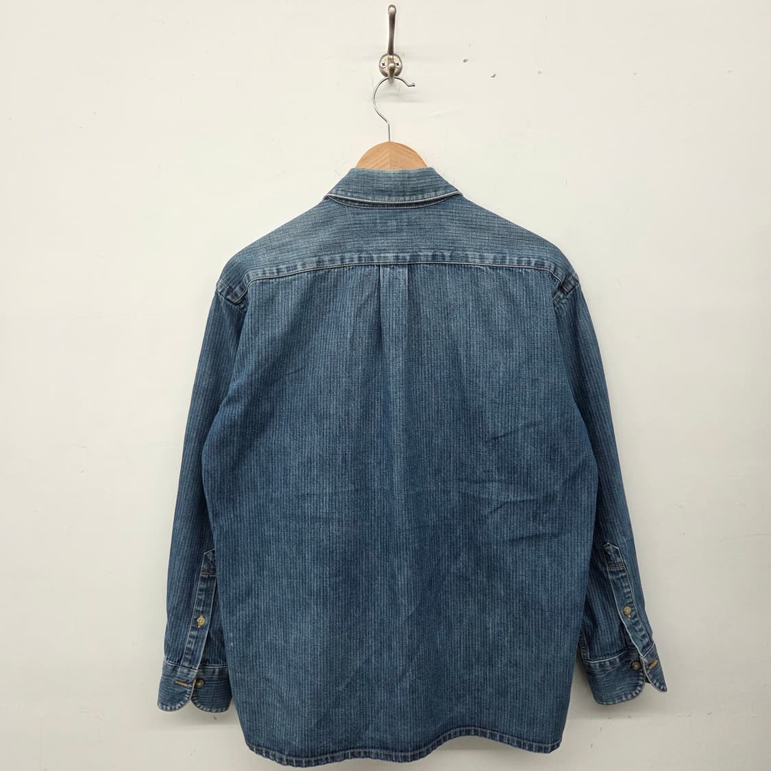 제이프레스 jpress 데님 셔츠 자켓 집업 남m 상품이미지6