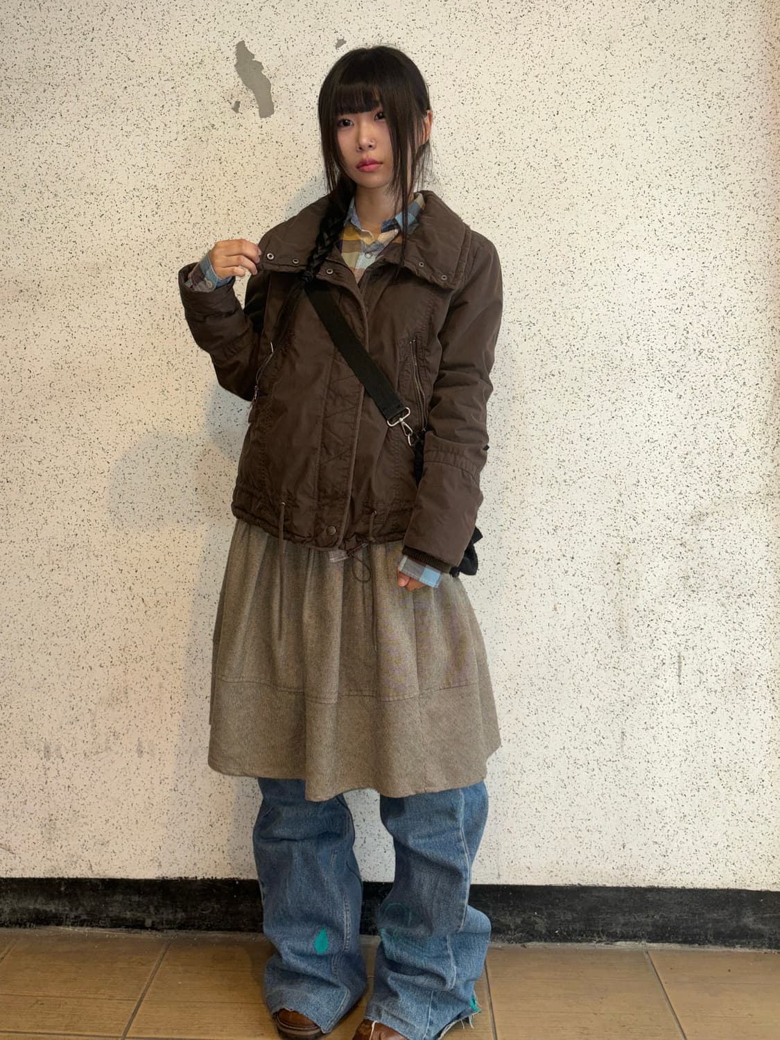 재패니즈 빅카라 자켓 상품이미지1