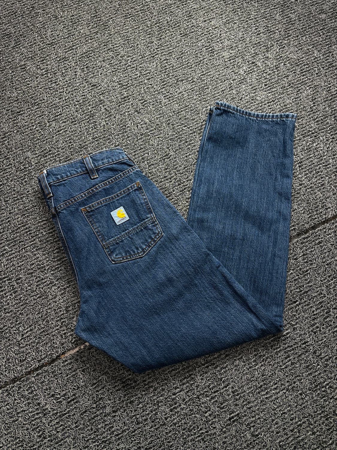 칼하트 USA 오리지날 릴렉스핏 워크 데님 팬츠 1976 상품이미지1