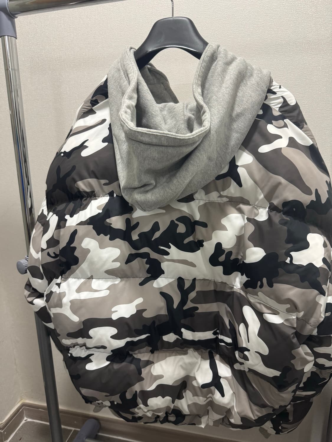 프로젝트gr 리버시블 패딩 카모 2사이즈 상품이미지2