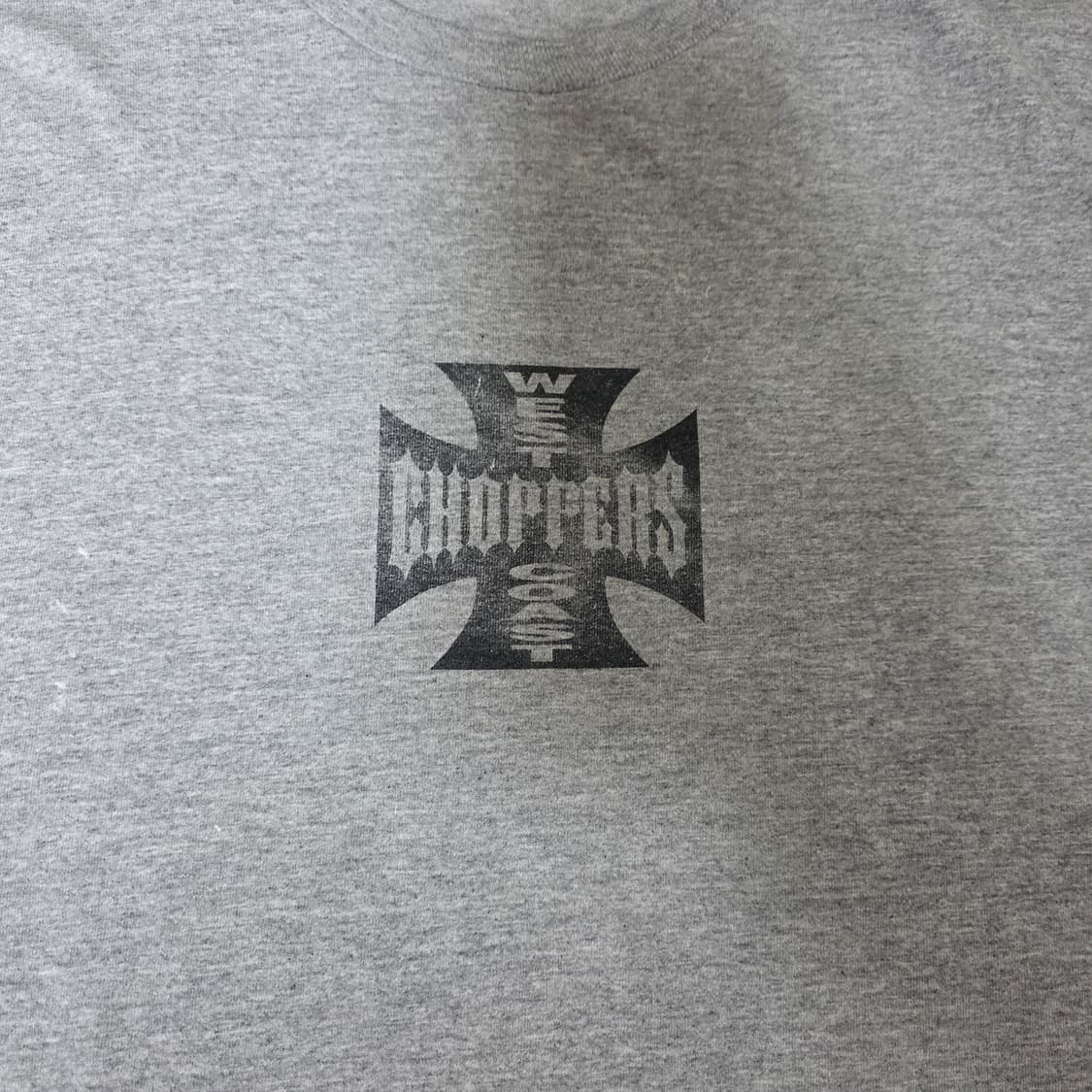 [2XL] 빈티지 WCC 웨스트 코스트 차퍼스 롱슬리브 그레이 상품이미지8