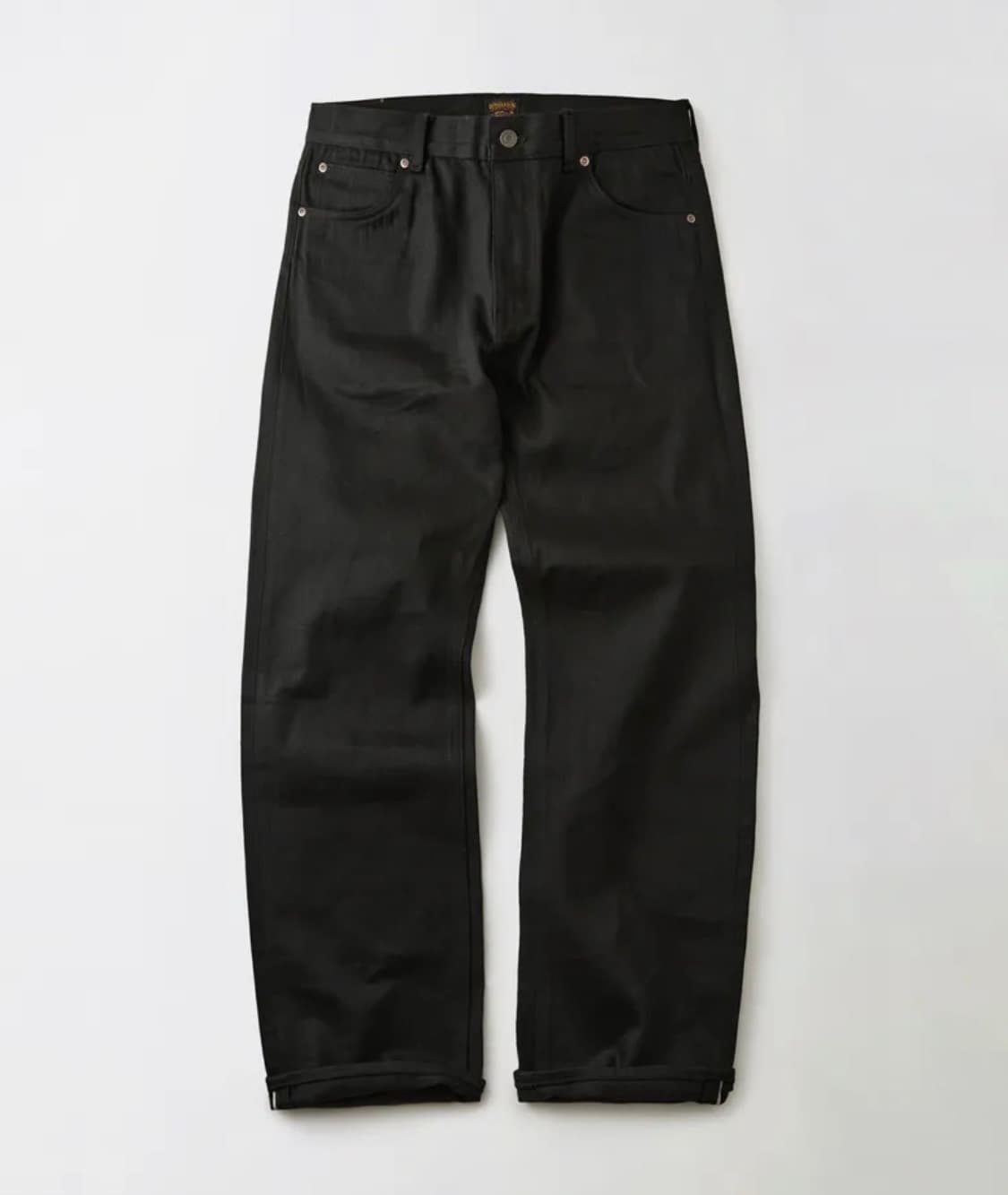 아웃스탠딩 50S 셀비지 데님팬츠 블랙 상품이미지1