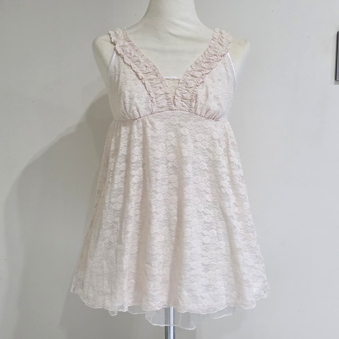 에메필) 레이스 슬립 로즈st 모리걸 섹시 슬리브리스 상품이미지1