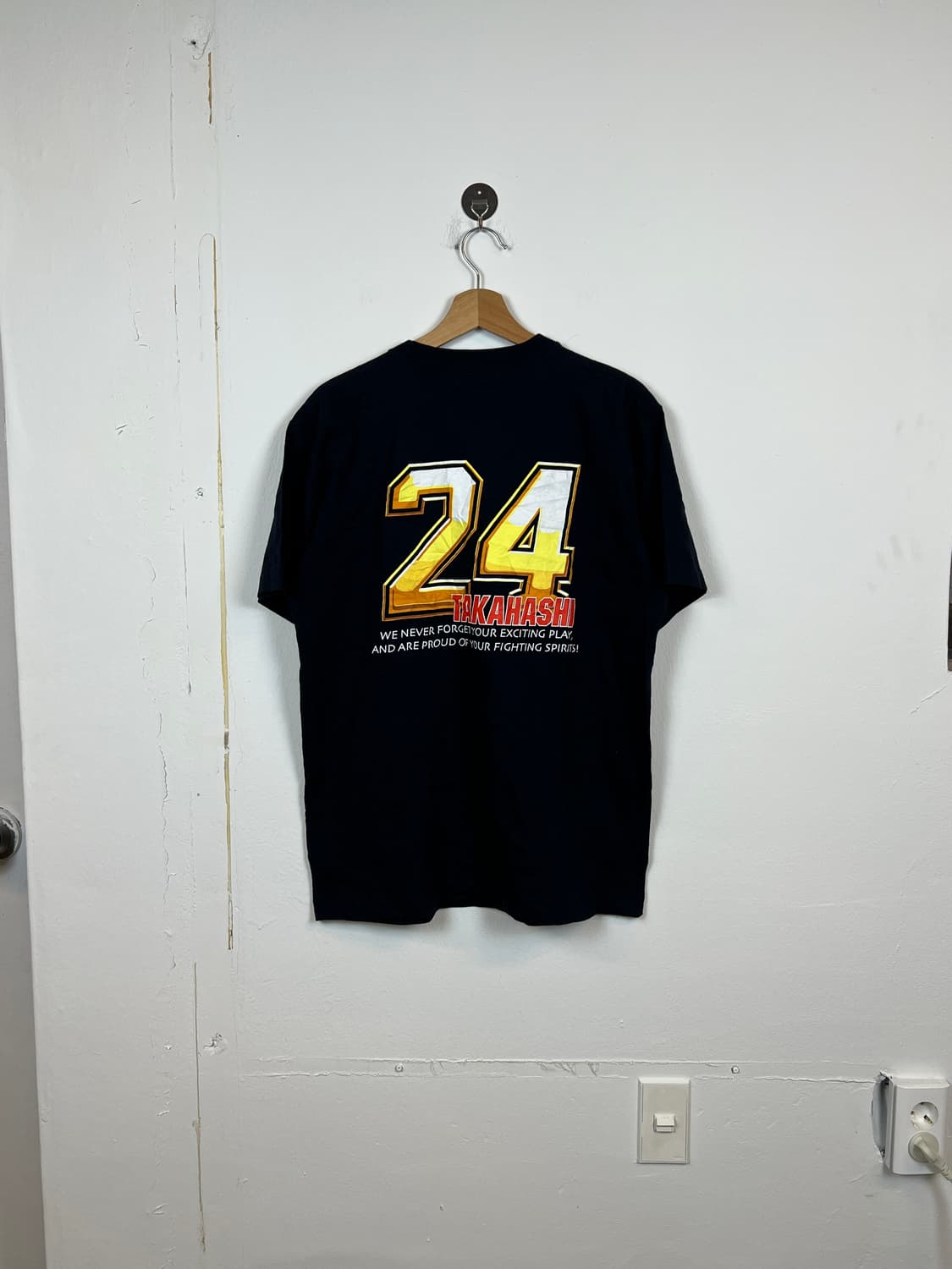 T148 JPN 도쿄 요미우리 자이언츠 블랙 반팔 티셔츠 F 상품이미지2