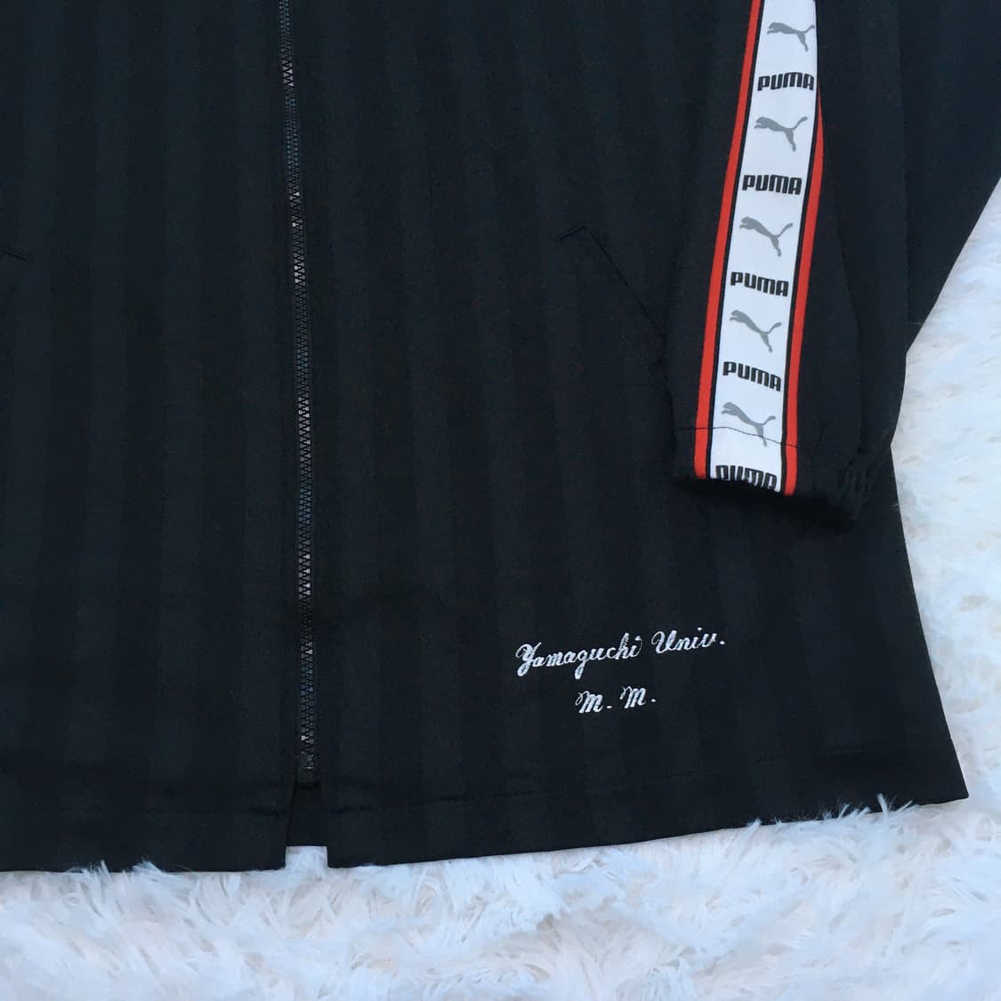 빈티지 퓨마 백 빅 로고 프린팅 저지 769 y2k 스트릿 갸루 펑키 상품이미지5