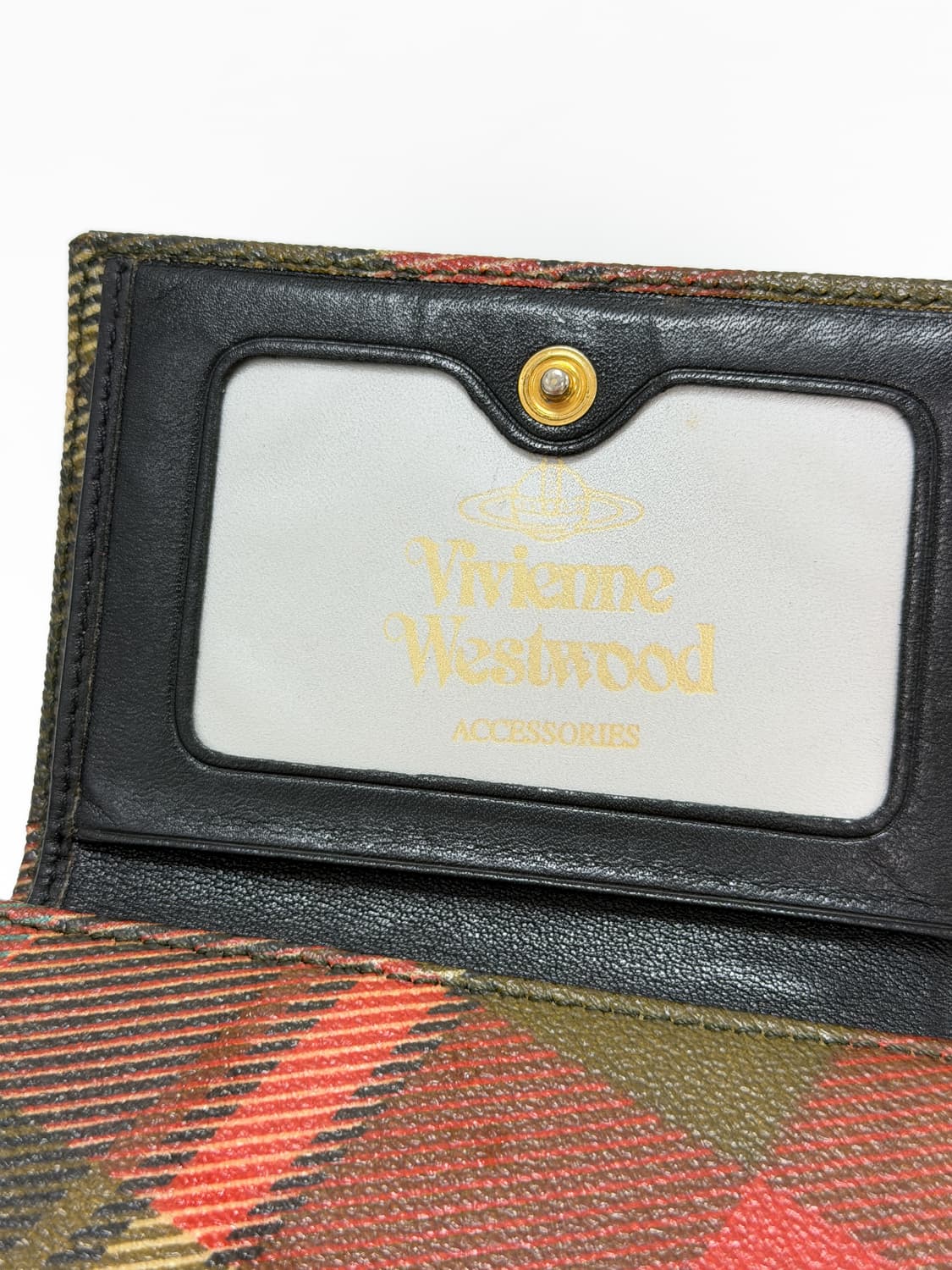 비비안웨스트우드 타탄 체크 ORB 반지갑 상품이미지7