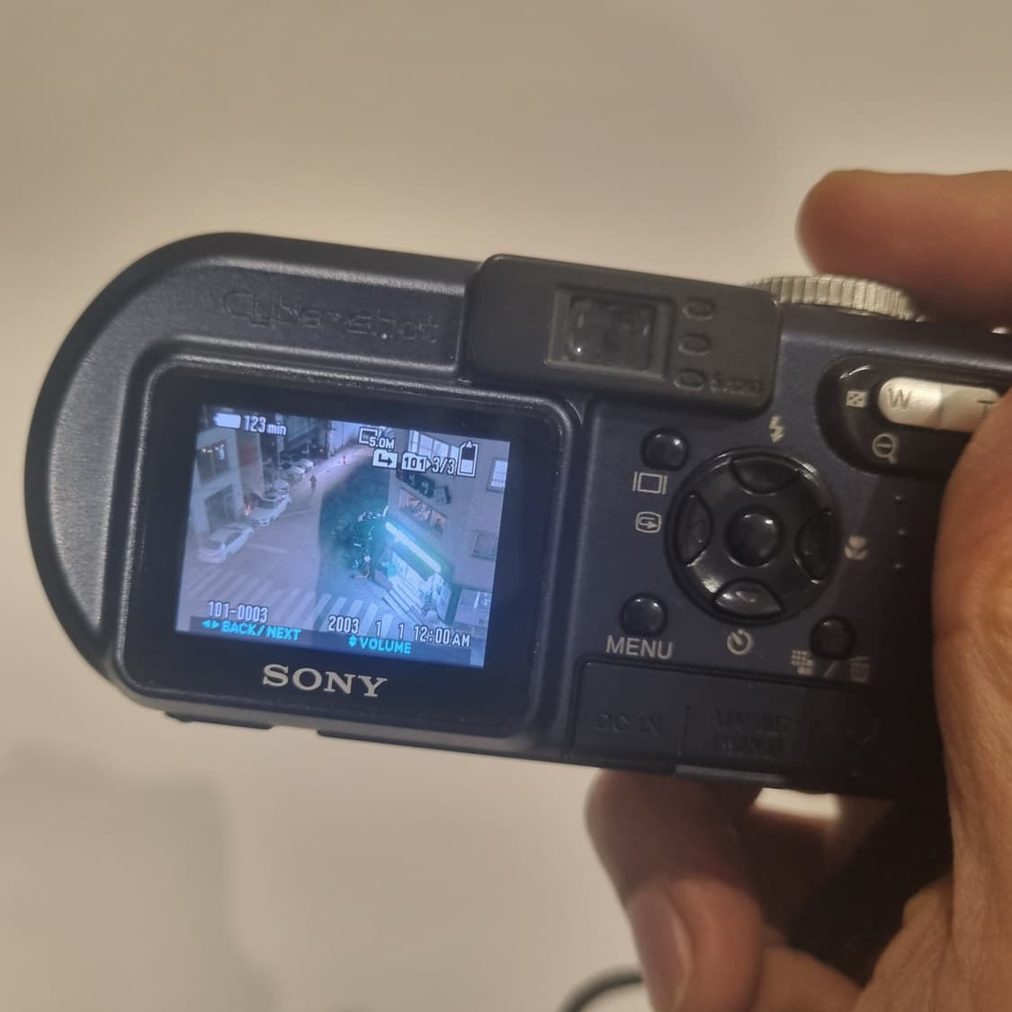 일본 소니 빈티지디카 dsc p10 바디블루컬러 간지짱 작례ok 니콘  상품이미지4