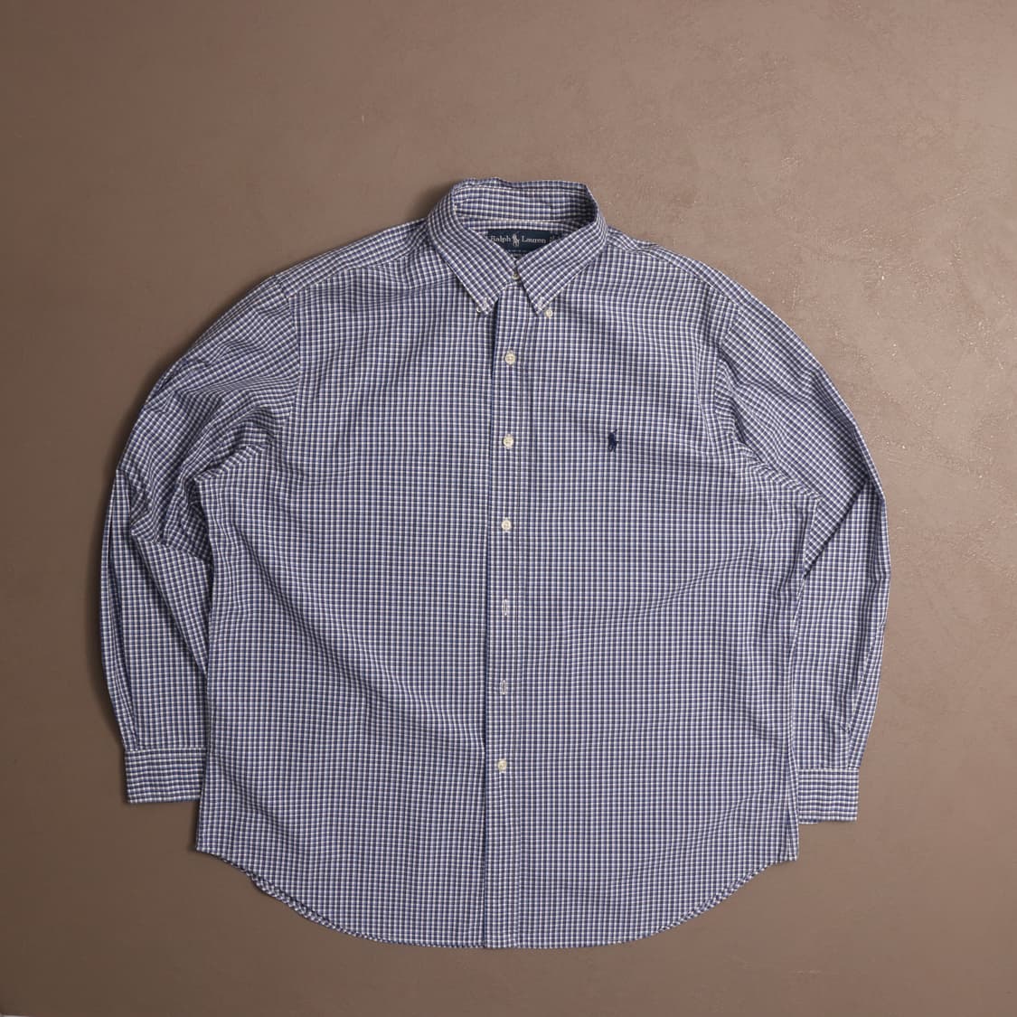 폴로 랄프로렌 깅엄체크 셔츠 A1377 상품이미지1