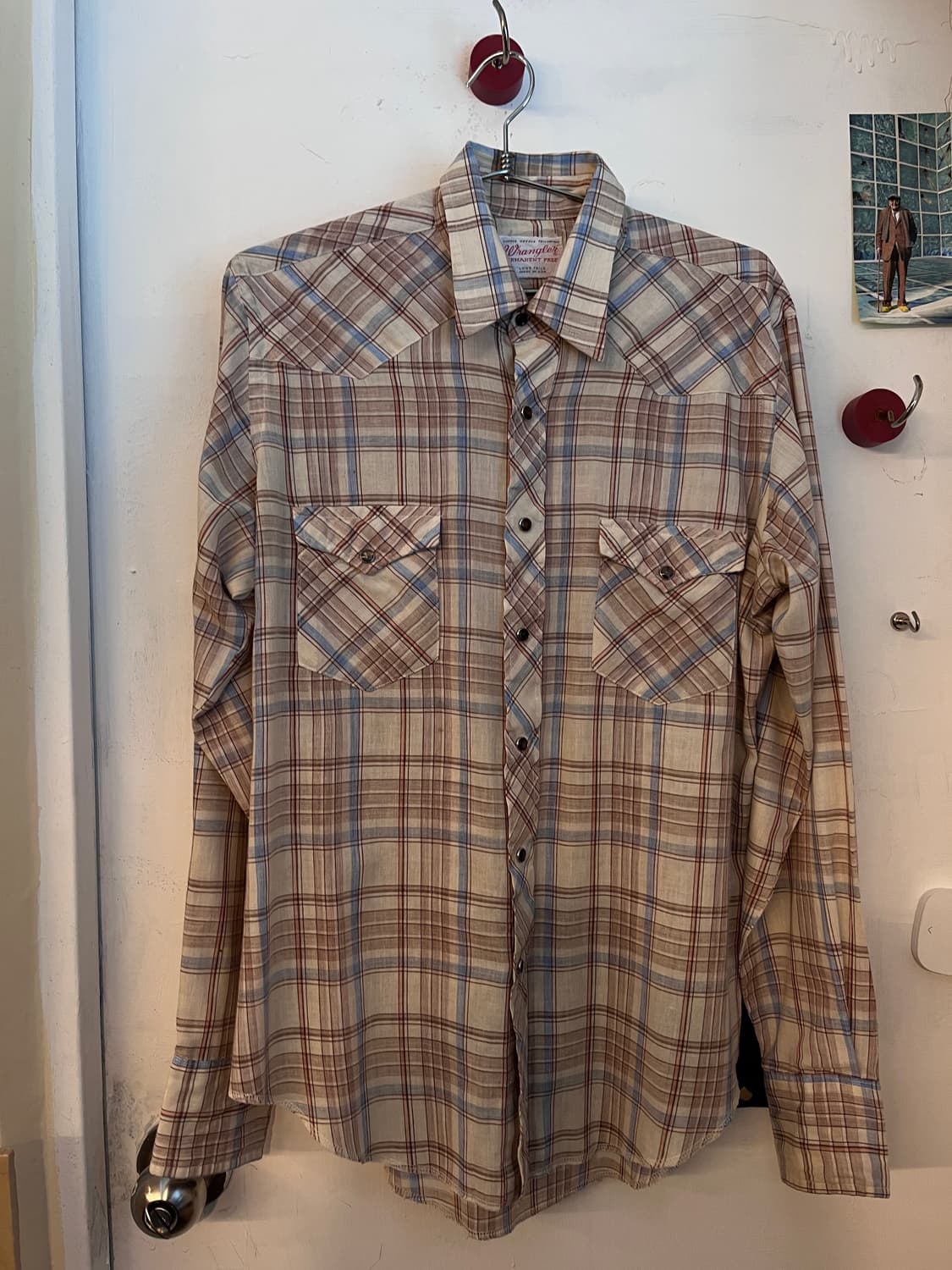 80s wrangler western shirts 상품이미지2