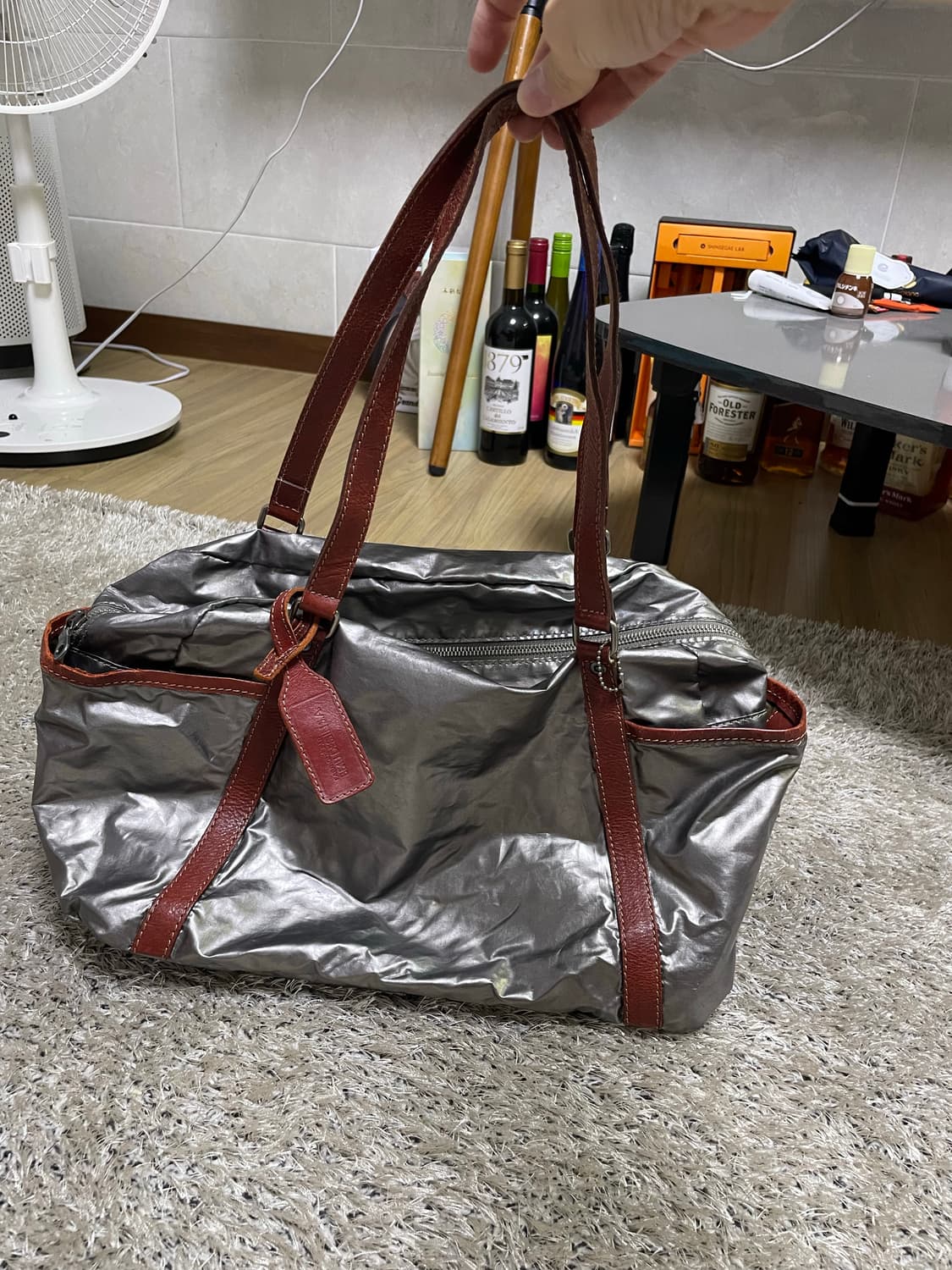 이태리 고급 리몬타 원단 토트백 상품이미지1