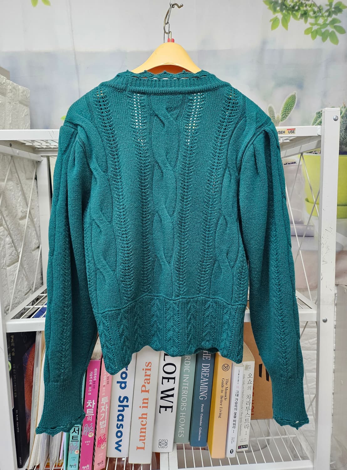 비비안웨스트우드 여성 니트가디건 85 앵글로매니아 케이블 니트 WL87 상품이미지3