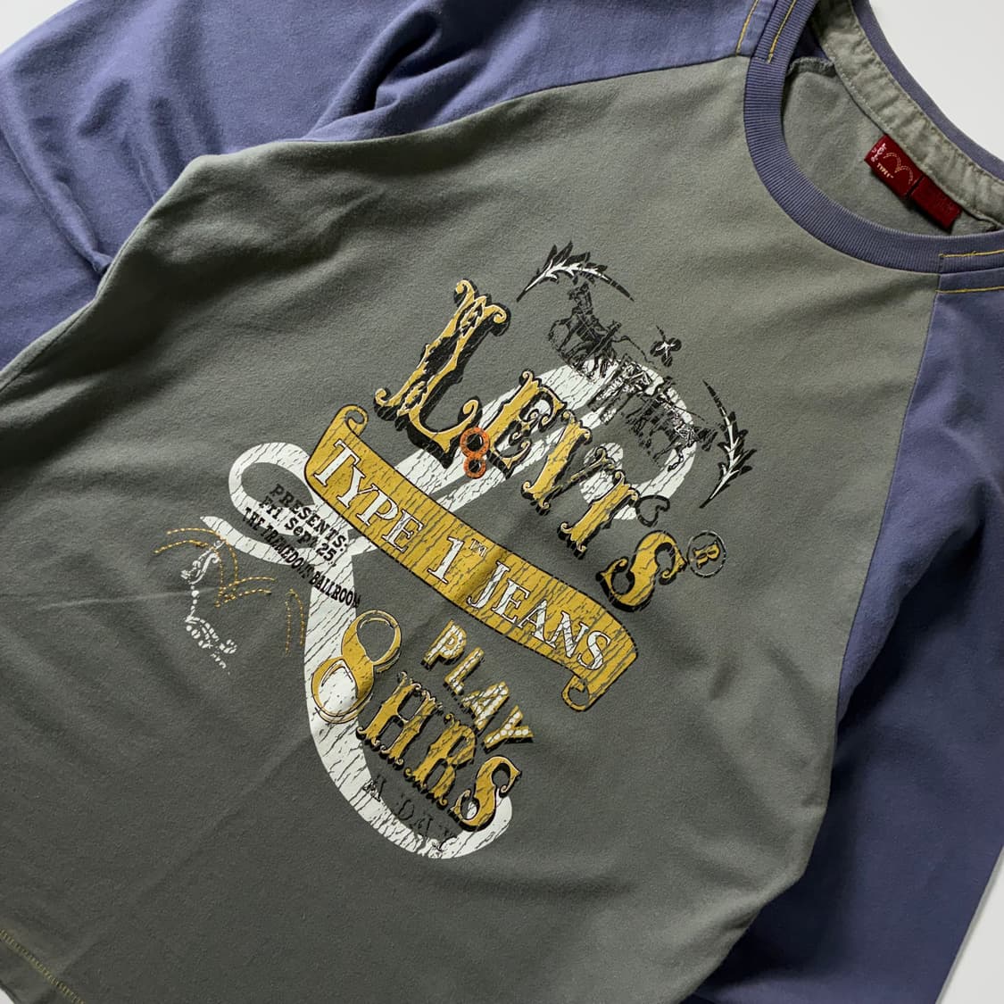 Levi's  리바이스 레드탭 타입원 코튼 나그랑 티셔츠  상품이미지3