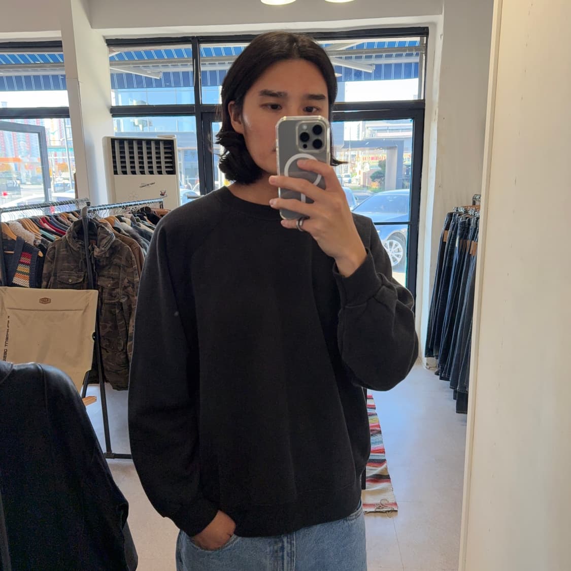 90s 툴텍스 블랭크 스웻셔츠 상품이미지6