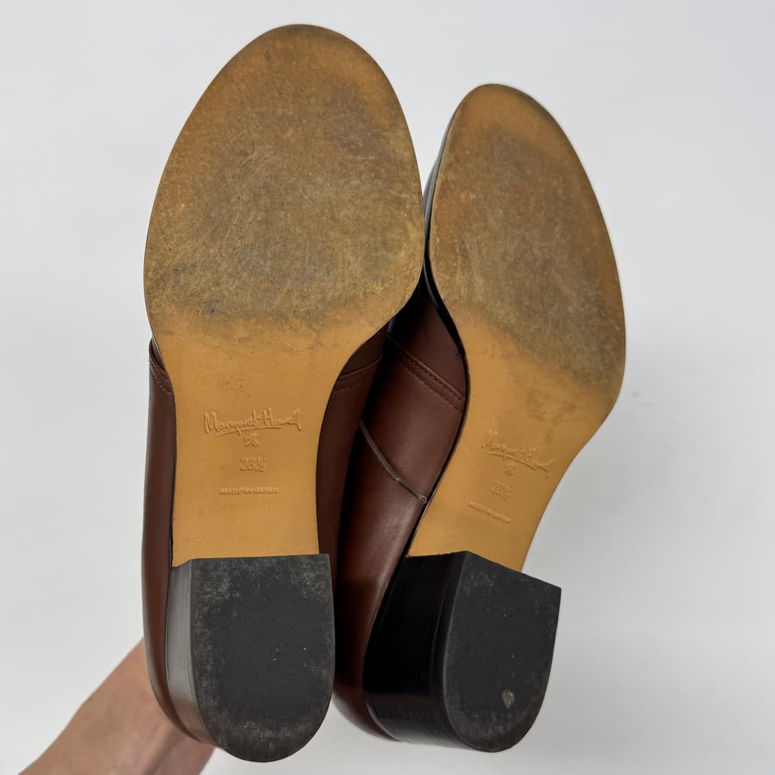 90s Margaret Howell leather chukka 상품이미지8