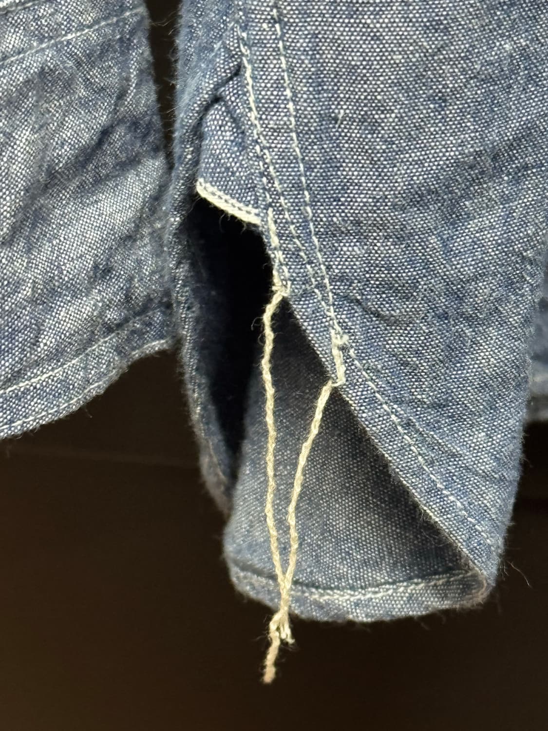 버즈릭슨 샴브레이 셔츠 16-16 1/2 상품이미지4