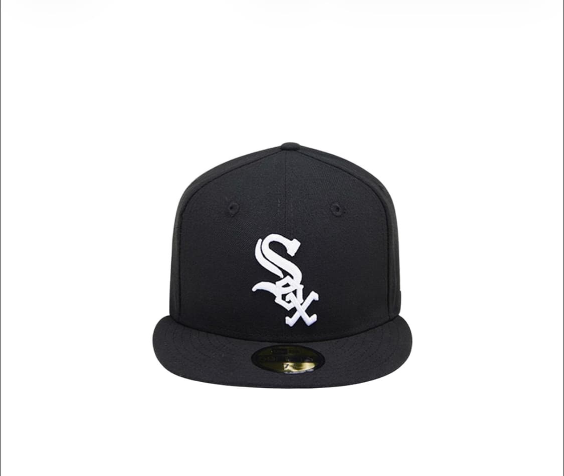 뉴에라 시카고 화이트 삭스 블랙 캡 상품이미지1